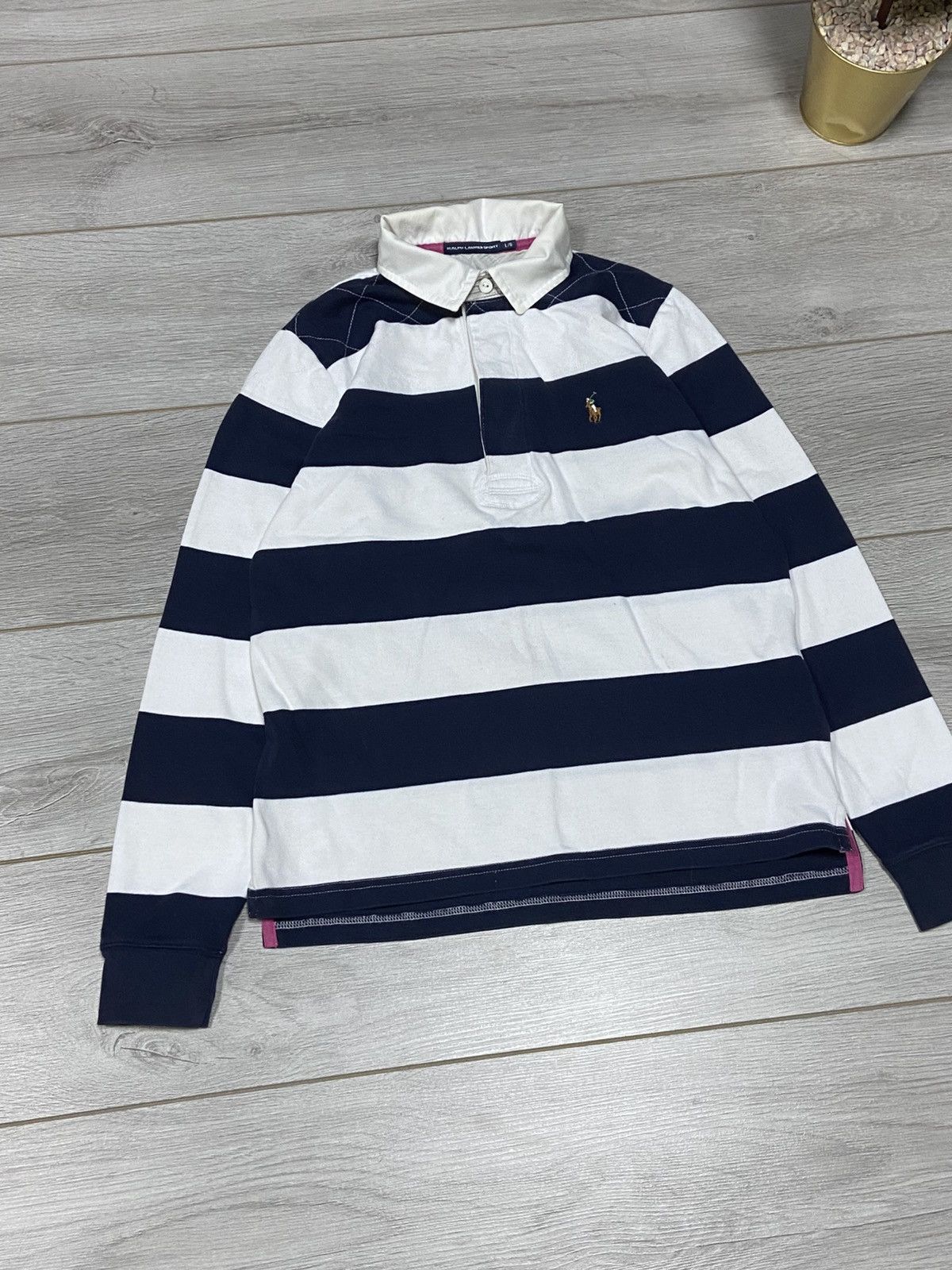 Rugby Ralph Lauren Vintage Polo Ralph Lauren sport Rugby long sleeve polo shirt Size L / US 10 / IT 46 - 2 Thumbnail