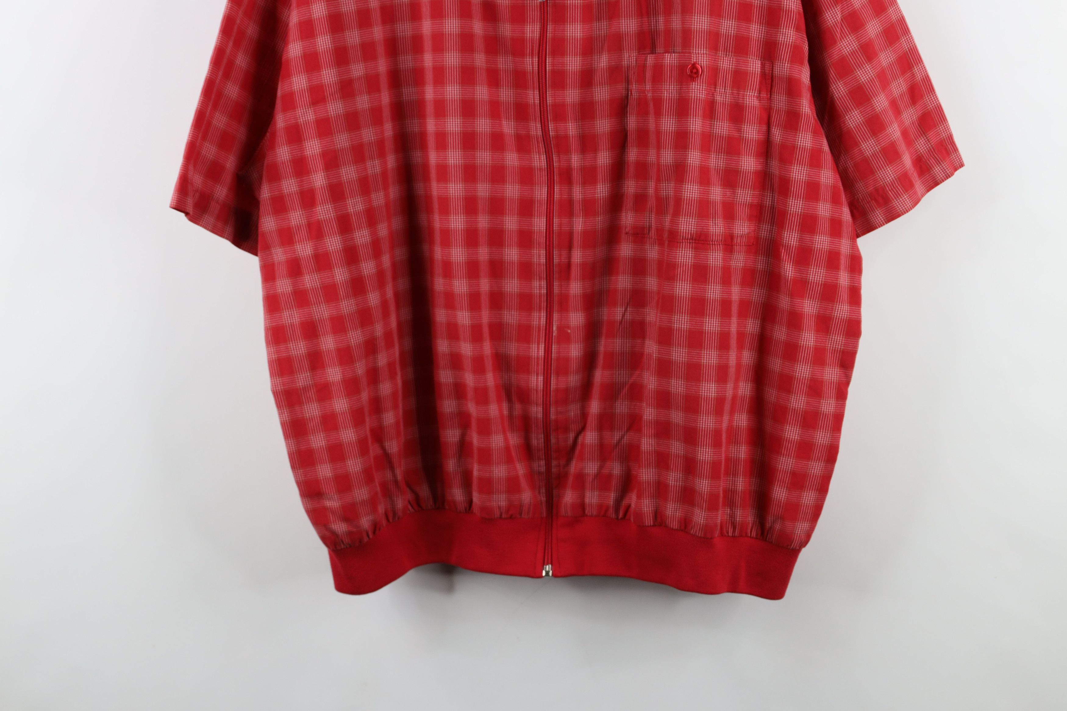 Vintage Vintage 90s Streetwear Short Sleeve Collared Shirt Jacket Size US XXL / EU 58 / 5 - 3 Thumbnail