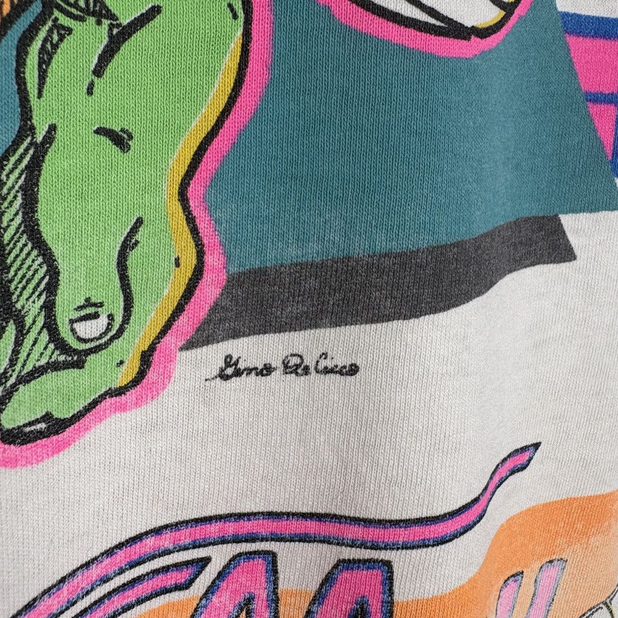 Vintage Vintage 90s Nuked Turtle Volley Graphic T-Shirt Size US M / EU 48-50 / 2 - 5 Thumbnail