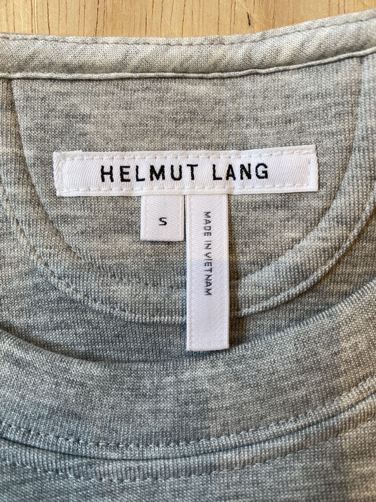 Helmut Lang Helmet Lang 3D Logo Short Sweatshirt Size S Size US S / EU 44-46 / 1 - 3 Thumbnail