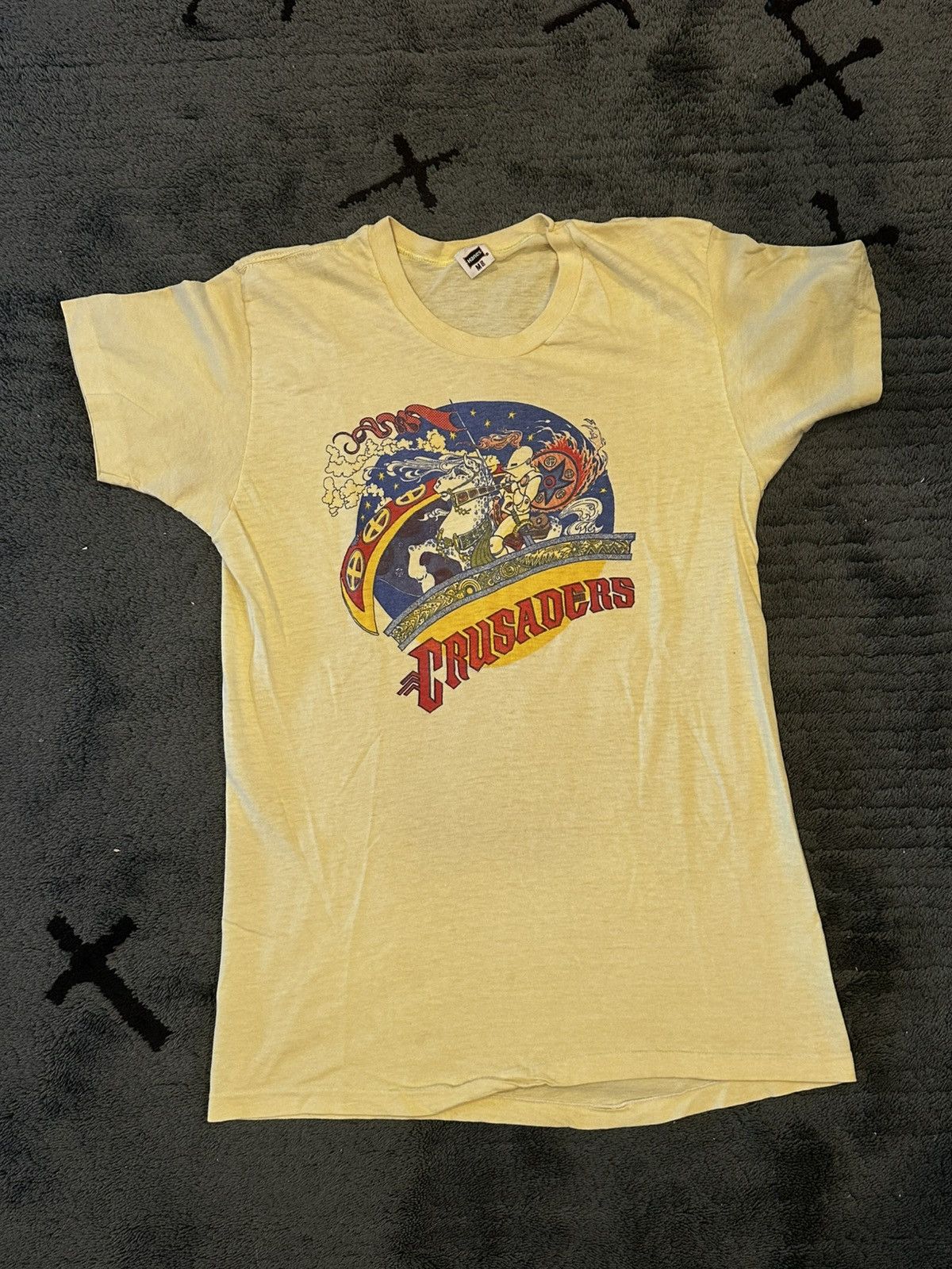 Vintage Rare Vintage 70’s Crusaders Single Stitch T-Shirt Size US M / EU 48-50 / 2 - 1 Thumbnail
