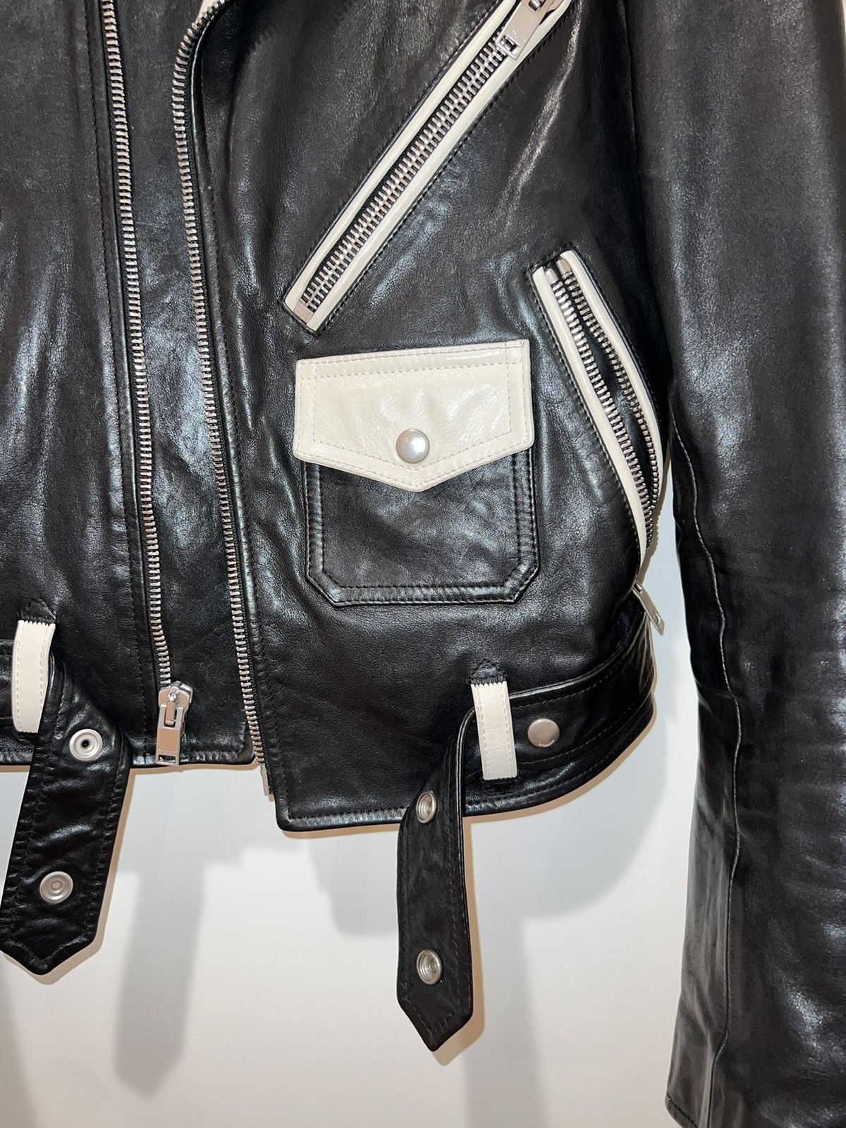 Saint Laurent Paris Saint Laurent Moto jacket Size US S / EU 44-46 / 1 - 5 Thumbnail