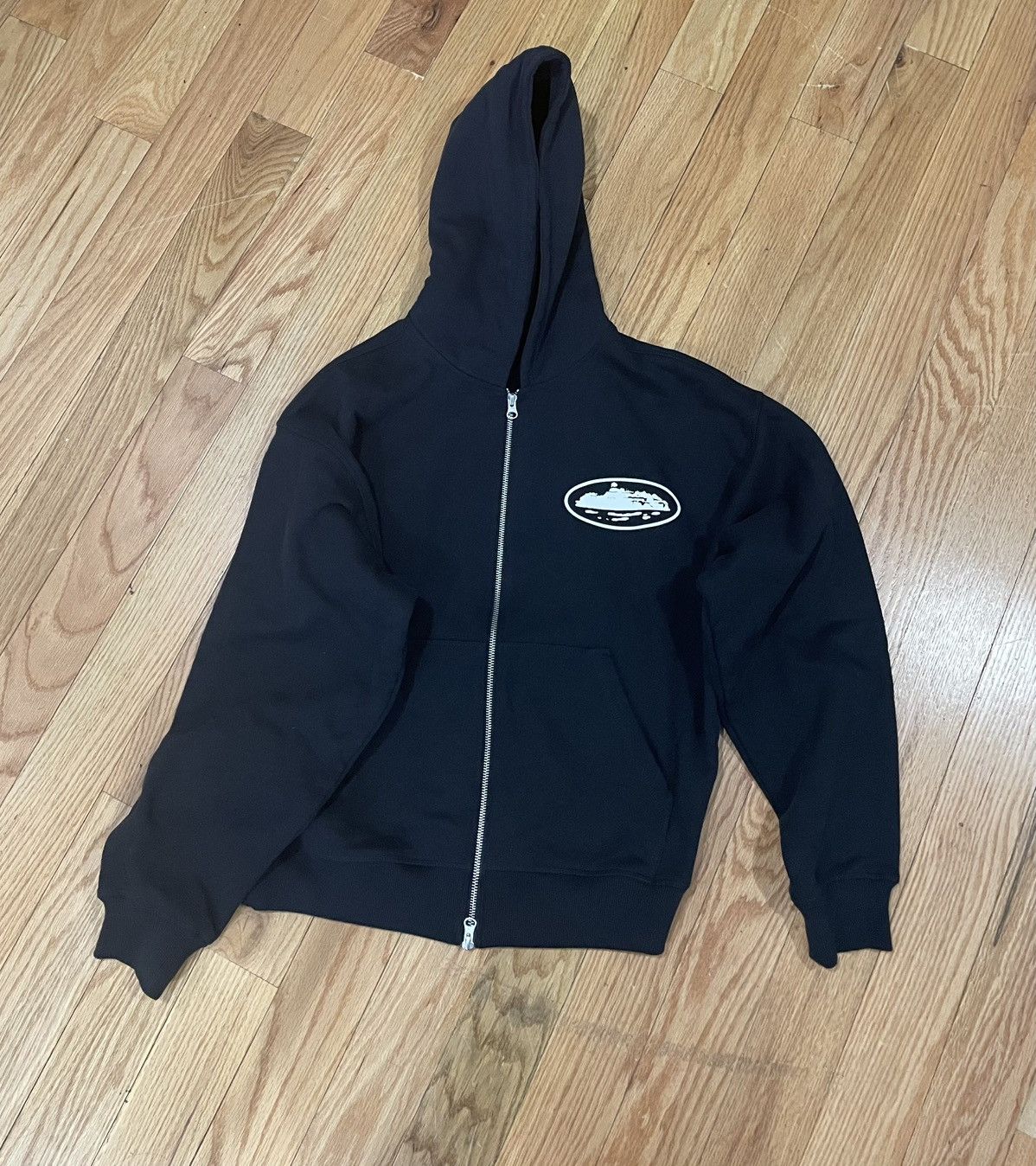 corteiz hoodie セットアップ Corteiz 5 Starz Alcatraz Hoodie Grey Men's - SS23 - US