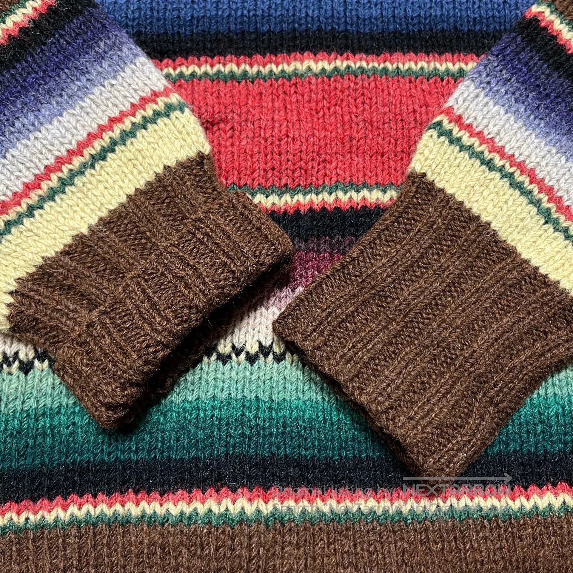 RRL Ralph Lauren colorful striped wool sweater by Ralph Lauren. Size US S / EU 44-46 / 1 - 5 Thumbnail