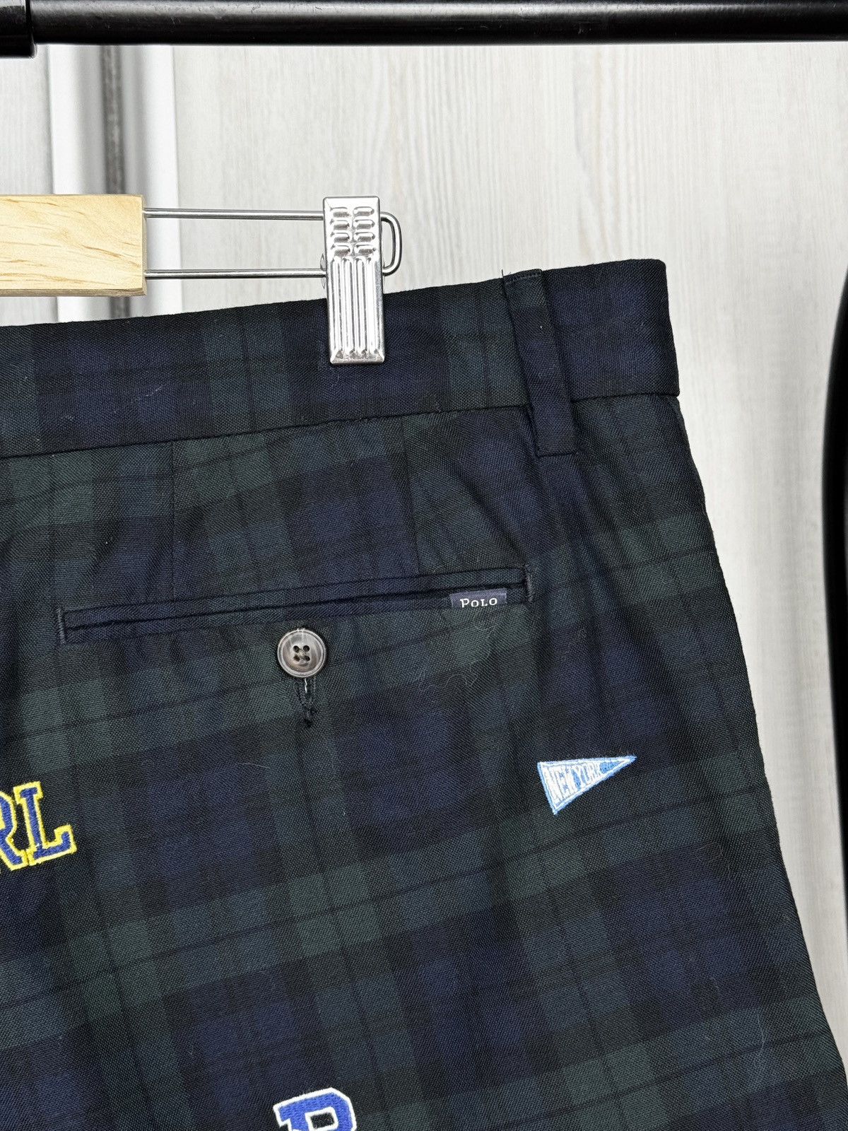 Polo Ralph Lauren Polo Ralph Lauren Blackwatch Tartan Shorts College Pennants Size US 36 / EU 52 - 8 Thumbnail
