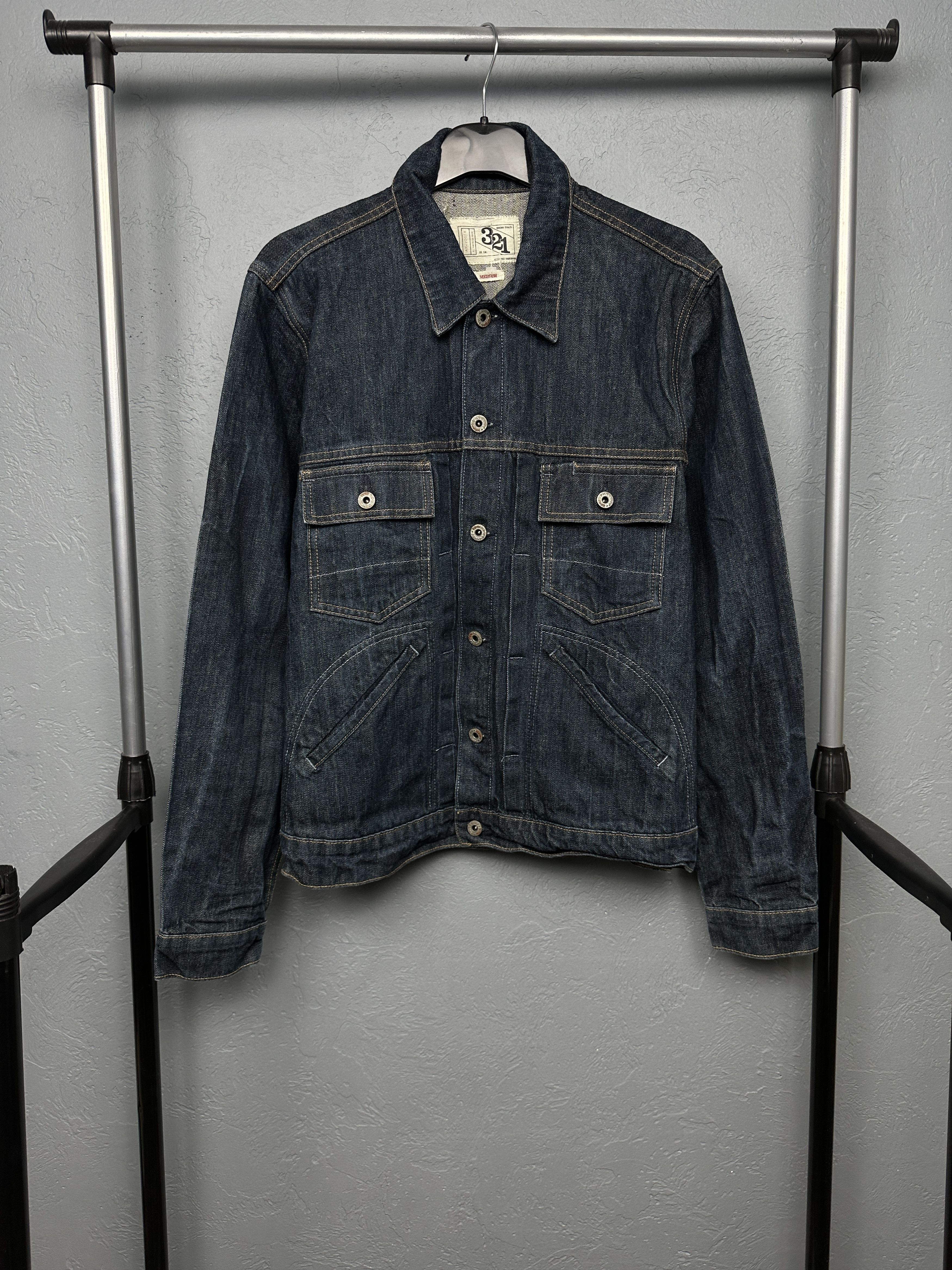 American Rag 321 American Rag Vintage Mens Denim Jacket Size US M / EU 48-50 / 2 - 1 Thumbnail