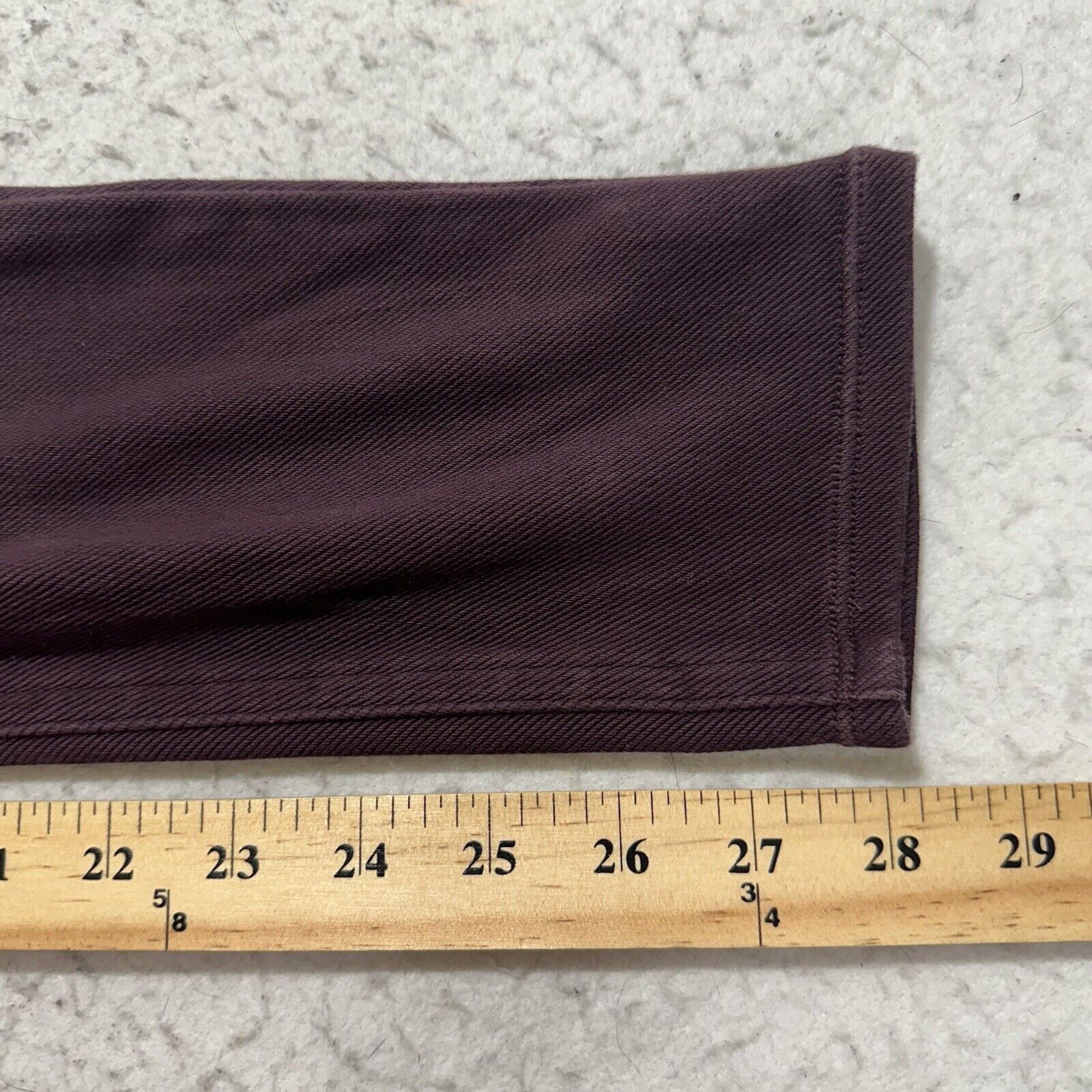 Spanx SPANX Medium Jegging Burgundy Purple Jeans 28" Inseam Size 32" / US 10 / IT 46 - 11 Thumbnail