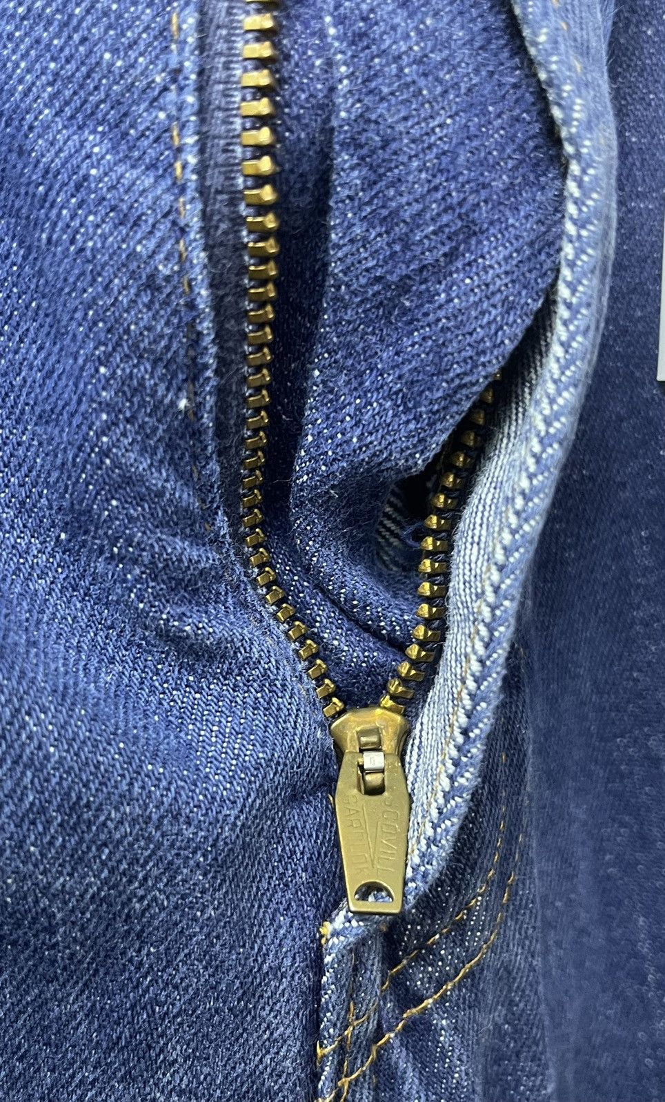 Levi's Vintage 70's Levis Orange Tab Scovill Gardlok Zipper Jeans Size US 28 / EU 44 - 5 Thumbnail