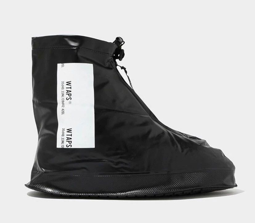 Wtaps WTAPS Rain Boots Covers in Black Size US 9 / EU 42 - 1 Thumbnail