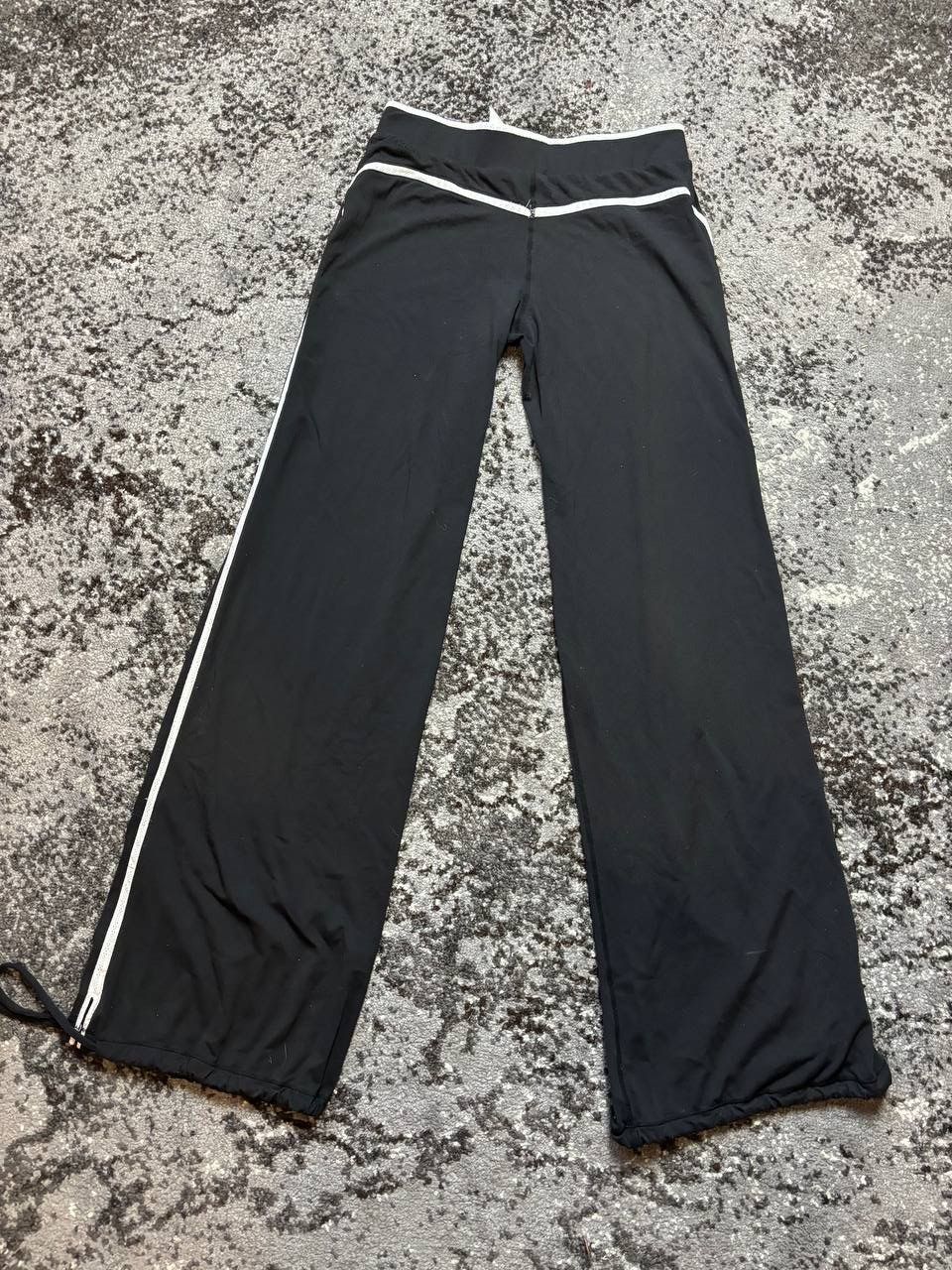 Nike × Vintage Vintage Y2K Nike Baggy Stripe Swoosh Logo Drill Pants Size US 32 / EU 48 - 9 Thumbnail