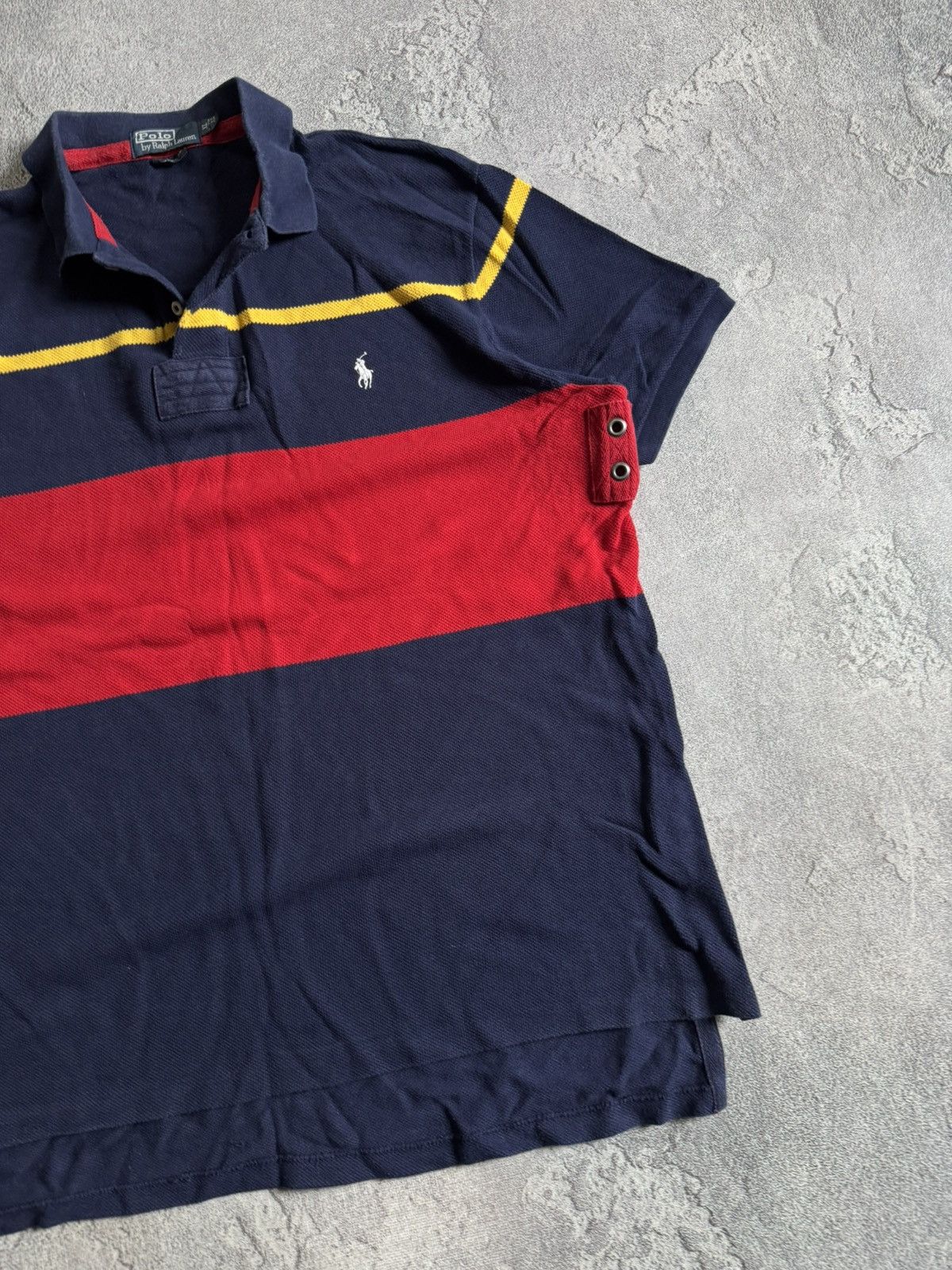 Polo Ralph Lauren Polo Ralph Lauren XL striped polo 👕 tee tshirt vintage rugby Size US XL / EU 56 / 4 - 7 Thumbnail