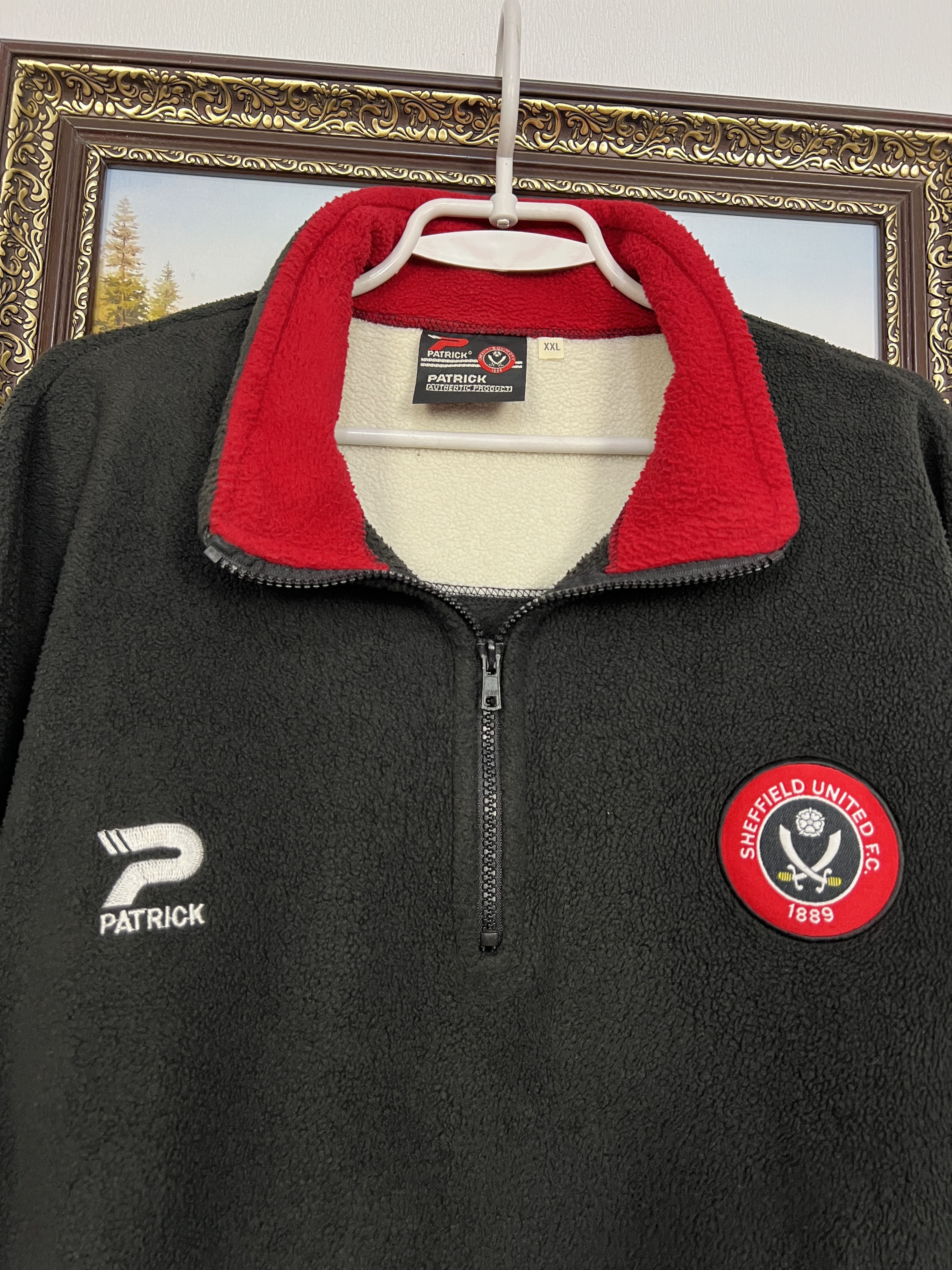Vintage Vintage Sheffield United Football Fleece Jacket Track Top Size US XXL / EU 58 / 5 - 3 Thumbnail