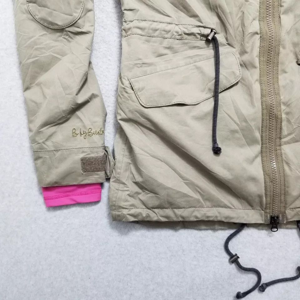 Burton B by Burton Jacket Womens Medium Beige Full Zip Pockets Size M / US 6-8 / IT 42-44 - 12 Thumbnail