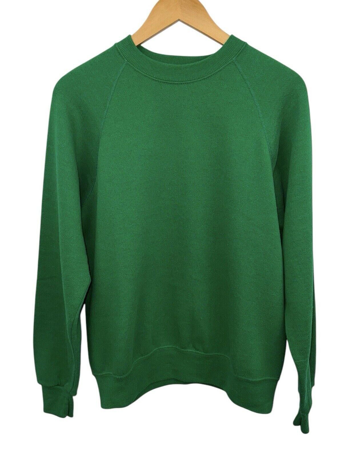 Lee Vintage Lee 90s Forest Green Crewneck Sweatshirt Sz L RARE Size US 34 / EU 50 - 1 Thumbnail
