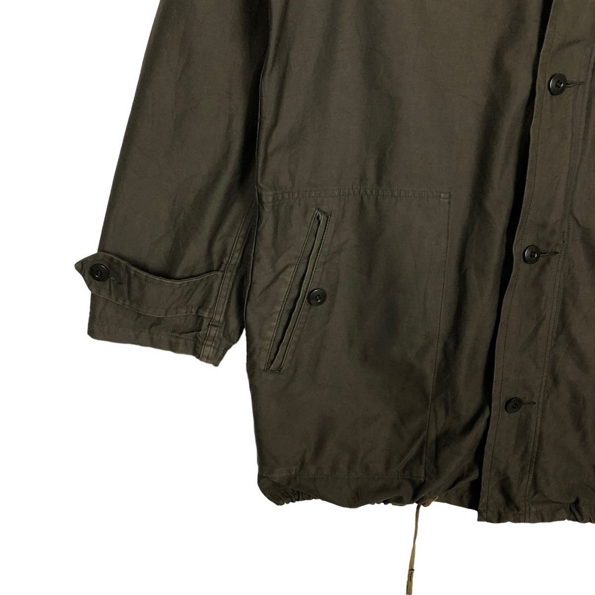 Vintage 🔥True Vintage Parka Fish Tail Jacket Schwarz Passau Army Size US M / EU 48-50 / 2 - 5 Thumbnail