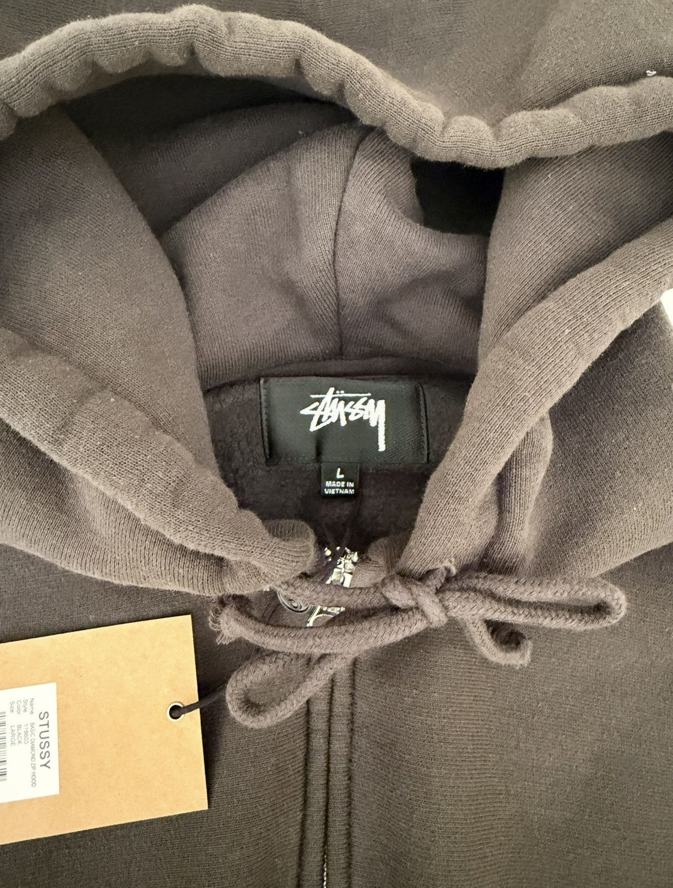Stussy SS26 Stussy zip up hoodie Size US L / EU 52-54 / 3 - 7 Thumbnail