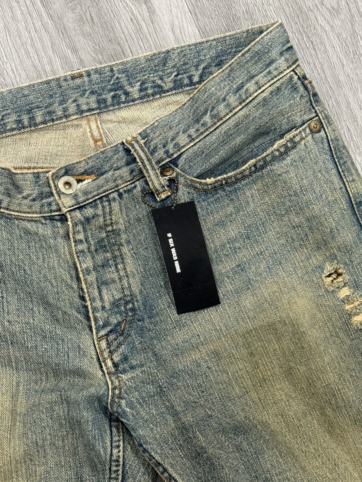 If Six Was Nine Brand new w/ tags i6w9 Mudmax BCM Blues Size US 31 - 2 Thumbnail