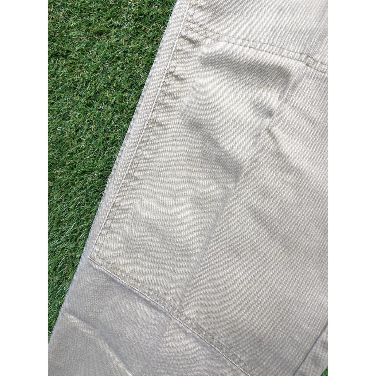 Old Navy Old Navy Jeans Pants Mens 36 Long Canvas Carhartt B17 Distressed 5-Pocket Flat Front Baggy Tapered 36x33 Blue 100% Cotton Regular Mens Size US 36 / EU 52 - 5 Thumbnail