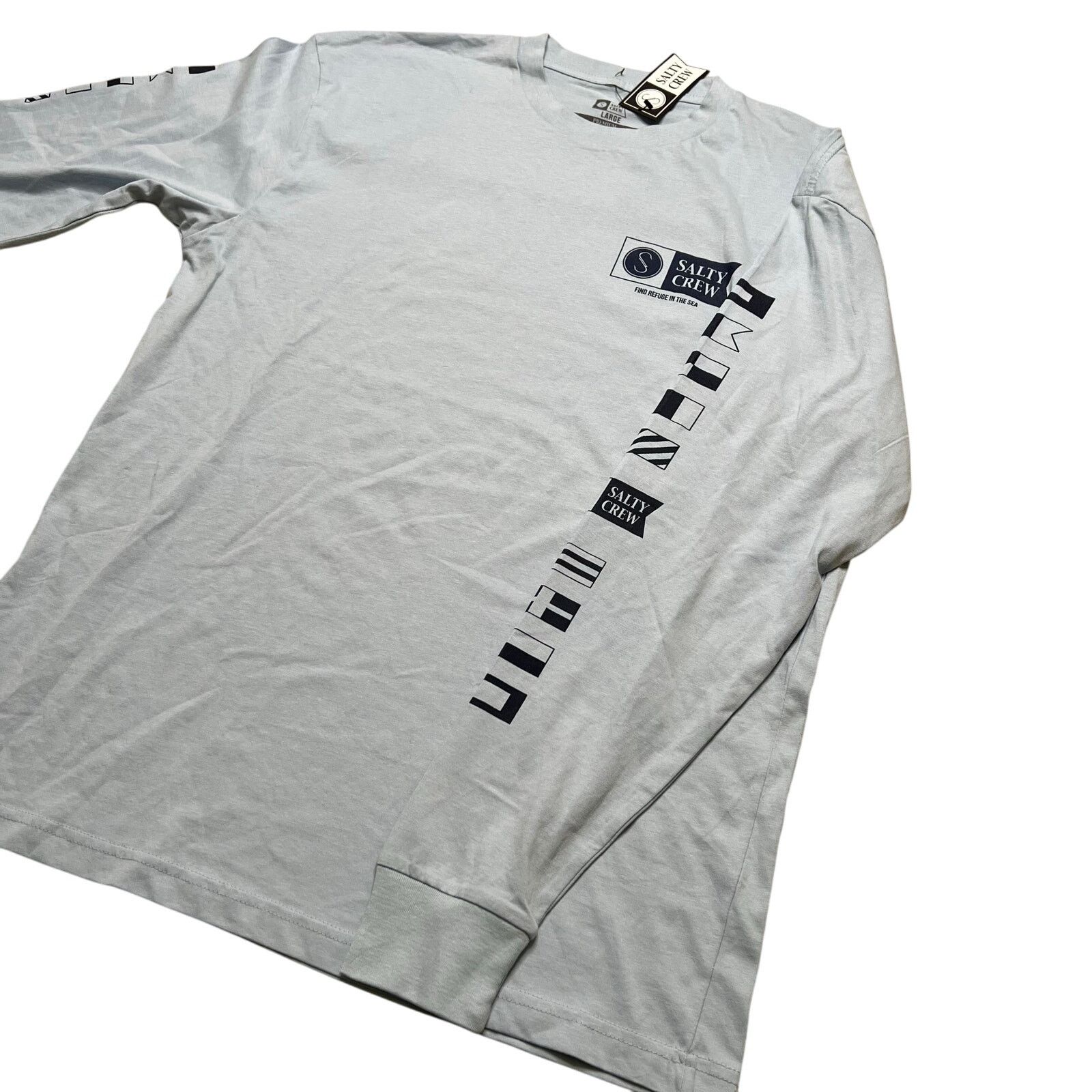 Other Salty Crew Alpha NWT Long Sleeve T-Shirt Light Blue - L Size US L / EU 52-54 / 3 - 6 Thumbnail