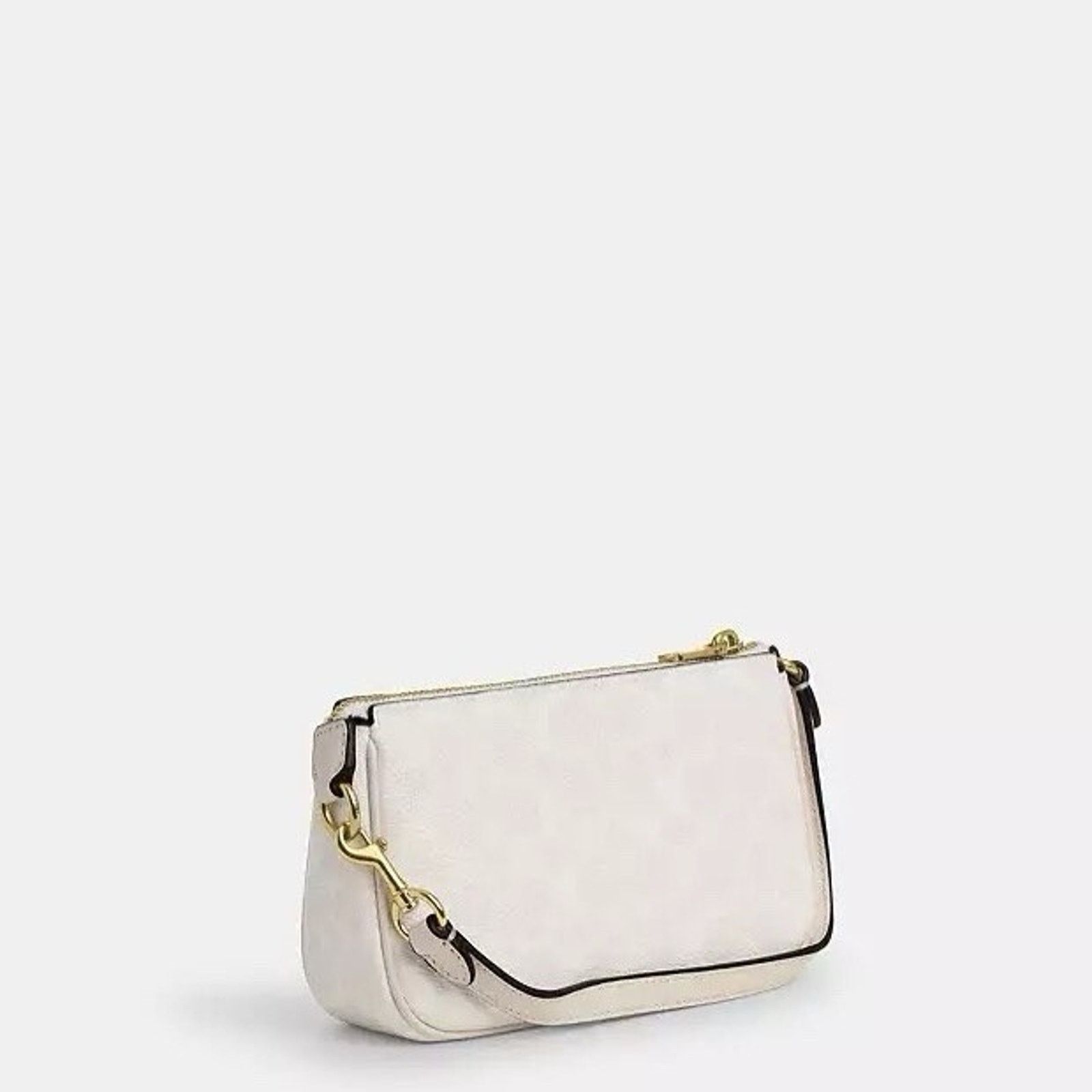 Coach NWT Coach Nolita 19 Signature Canvas CW426 /Gold/White/Chalk Size ONE SIZE - 8 Thumbnail