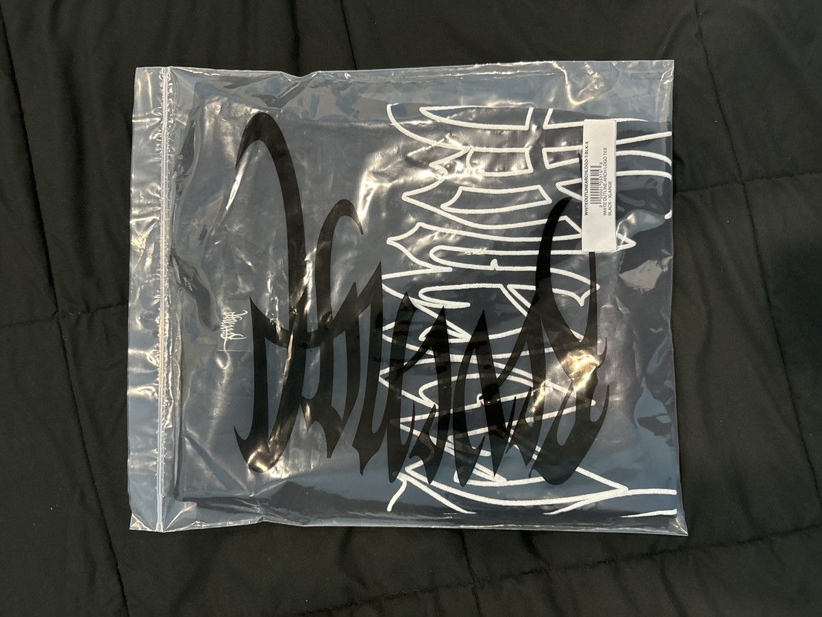 Destroy Lonely × Ken Carson × Revenge Revenge White Outline Arch Logo Shirt (NEW) + Revenge Socks Size US XL / EU 56 / 4 - 2 Thumbnail