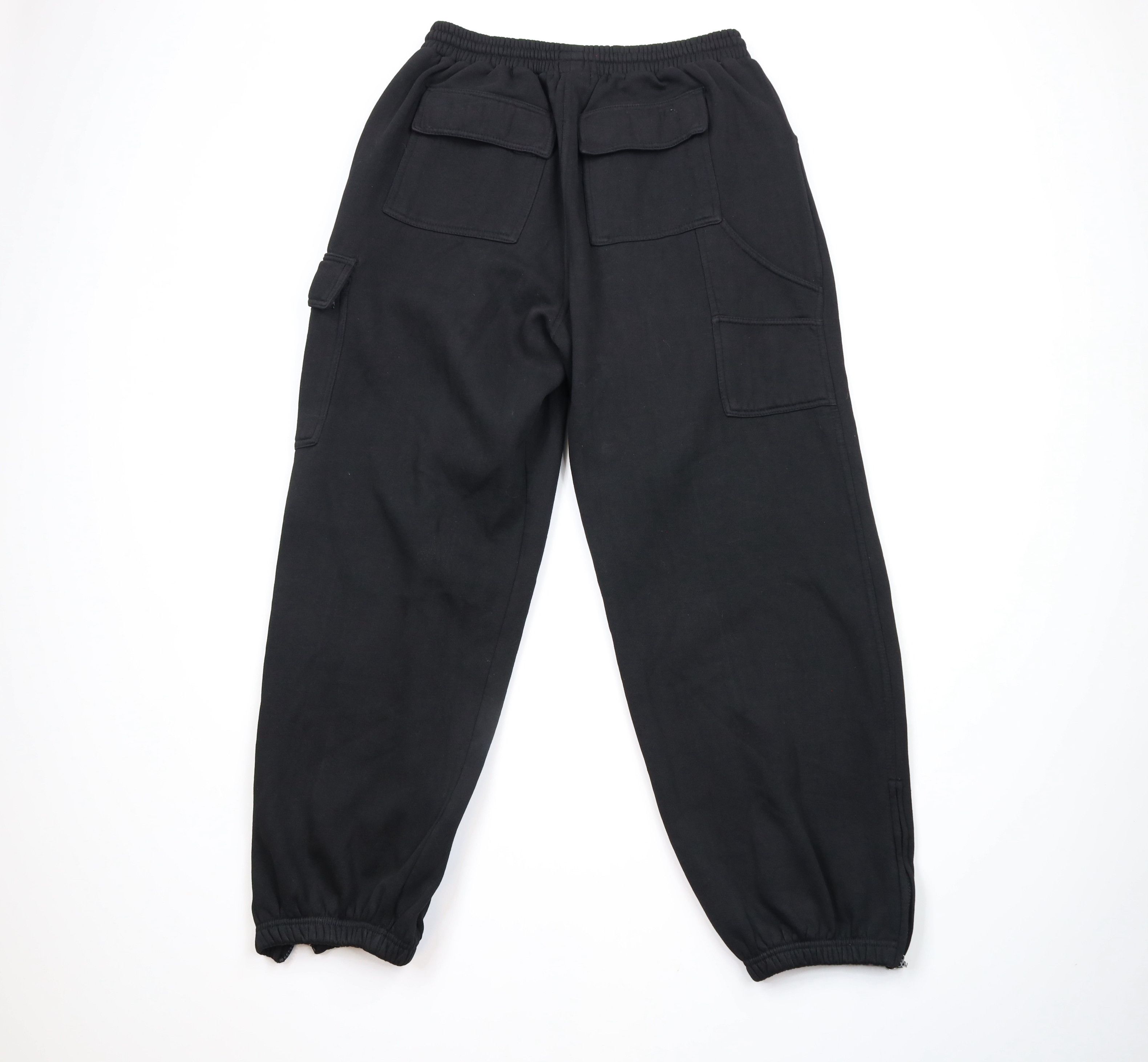 Vintage Vintage 90s Streetwear Heavyweight Cargo Sweatpants Joggers Size US 36 / EU 52 - 9 Thumbnail