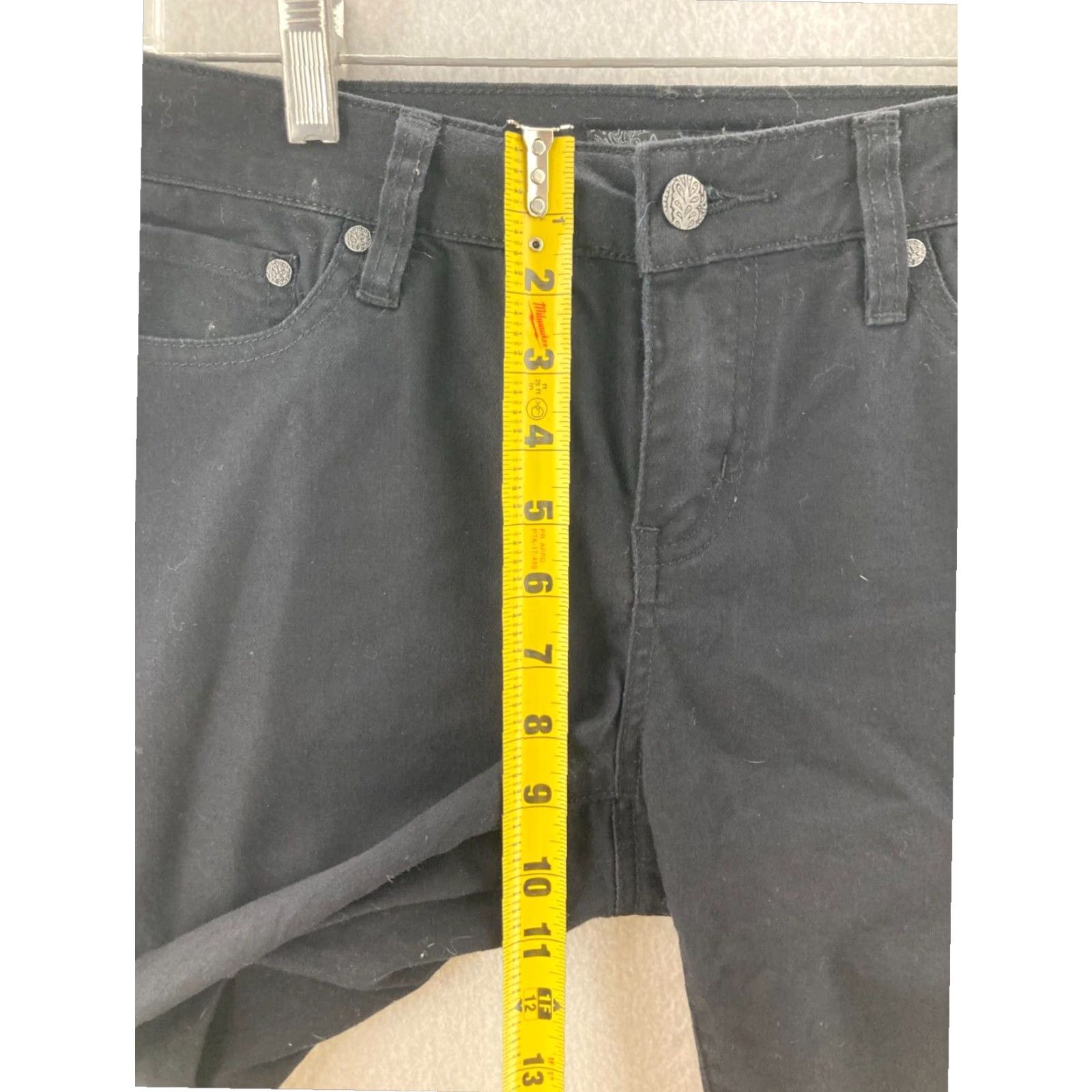 Prana prAna Women's Slim Fit Skinny Black Jeans Low Rise Size 4 Size 27" / US 4 / IT 40 - 4 Thumbnail