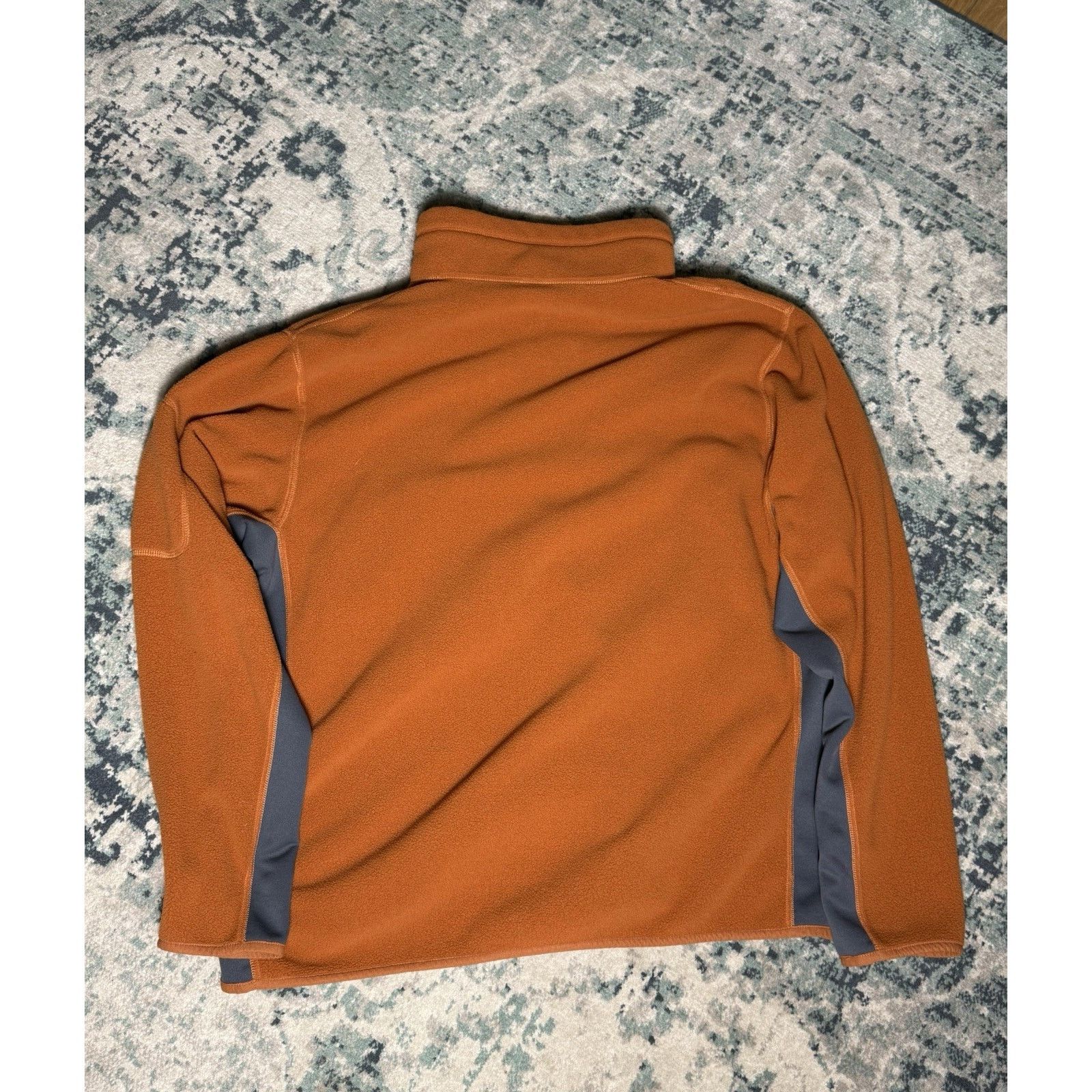 Nike Vintage 90s Y2K Nike ACG Quarter Zip Sweater Jacket Orange Size US L / EU 52-54 / 3 - 6 Thumbnail