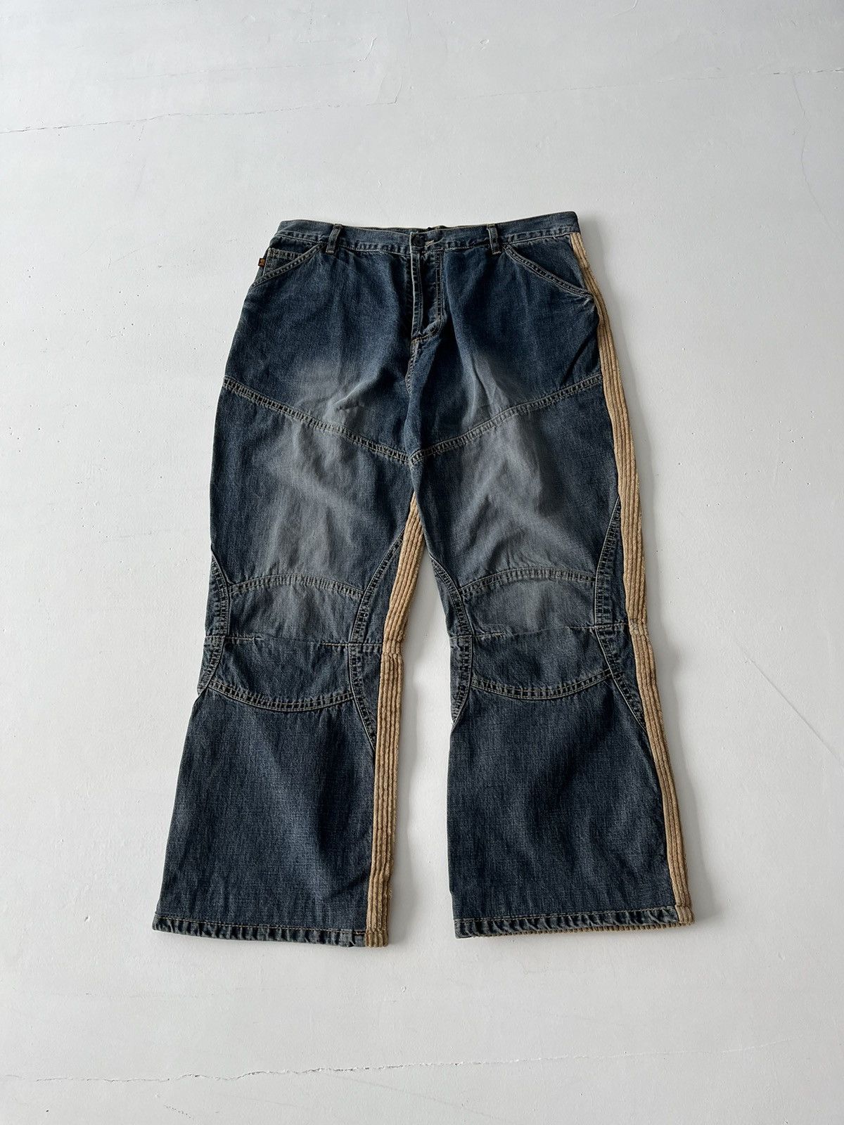 20471120 × Alpha Industries Vintage 90s Alpha industries corduroy jeans like balenciaga Size US 34 / EU 50 - 2 Thumbnail