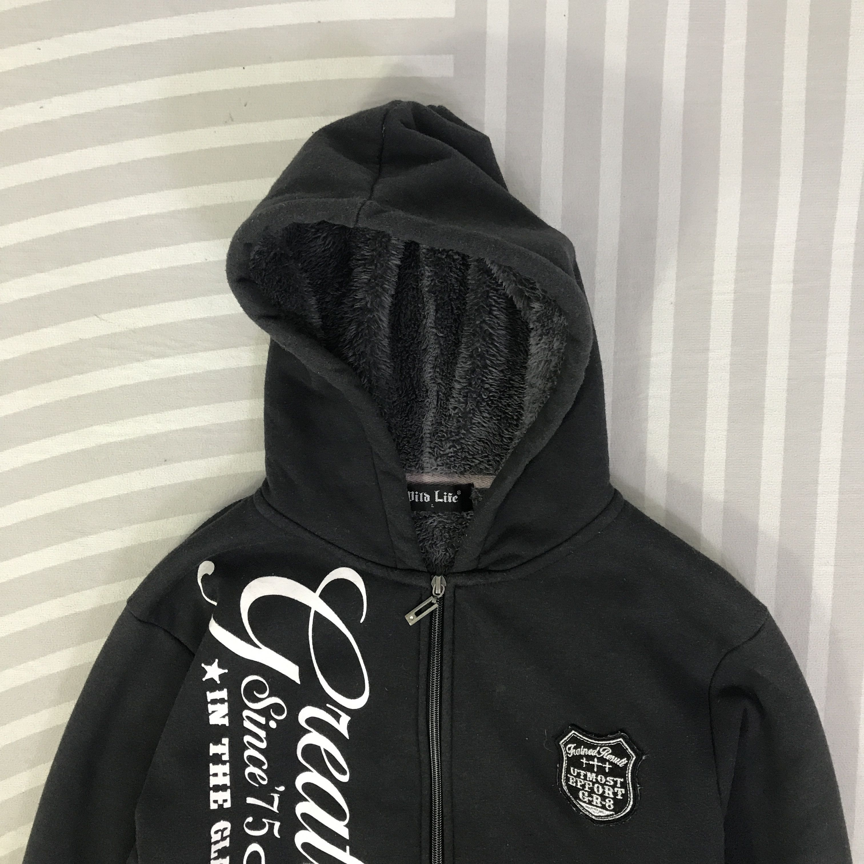 Japanese Brand punk style Great Deeds hoodie Jacket Size US L / EU 52-54 / 3 - 3 Thumbnail