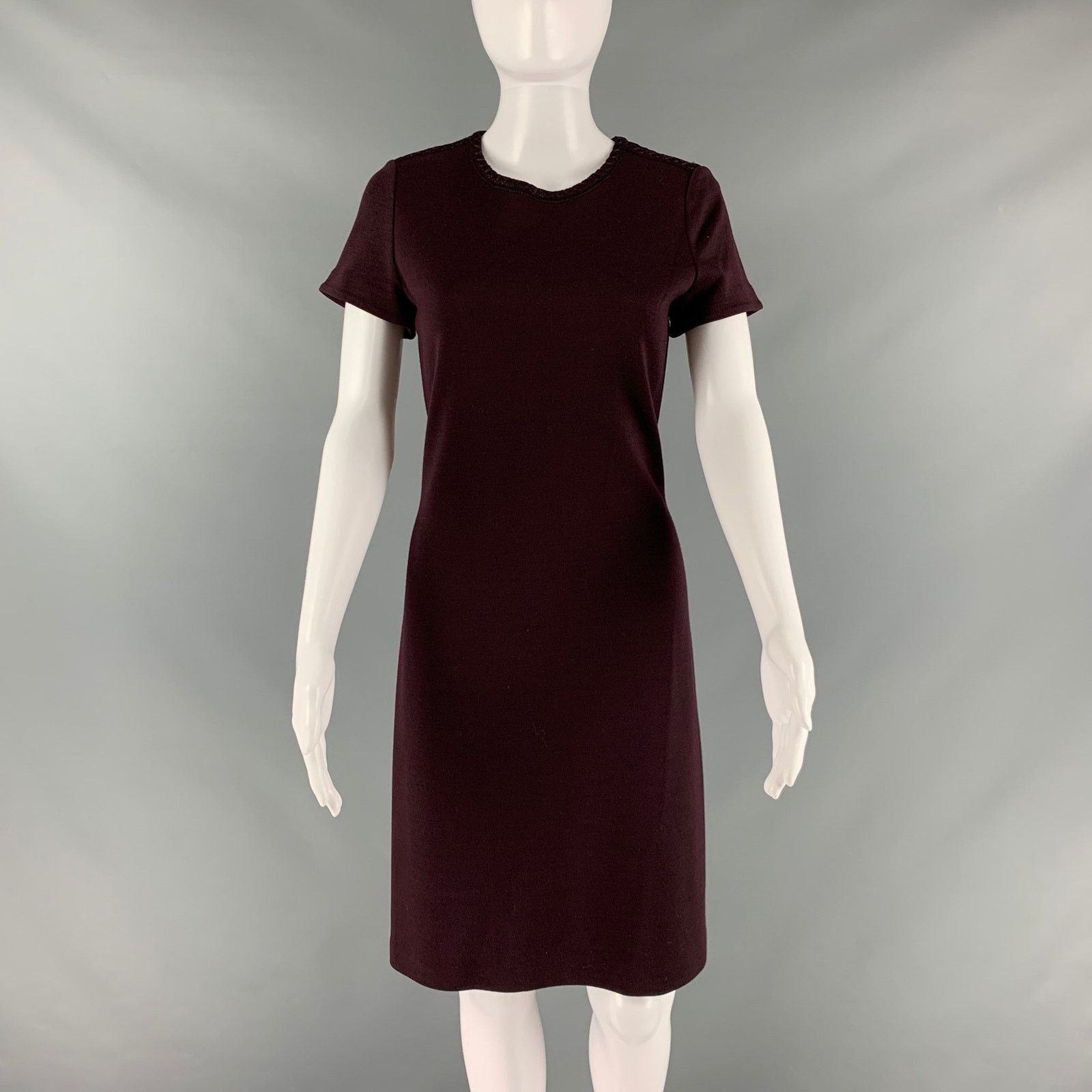 Other ST. JOHN Size 2 Brown Wool Rayon Below Knee Outifts Size XS / US 0-2 / IT 36-38 - 5 Thumbnail