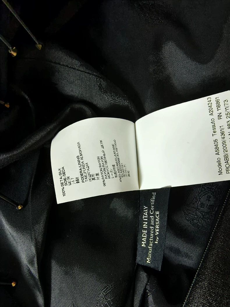 Versace Versace Mulberry silk dress skirt Size S / US 4 / IT 40 - 8 Thumbnail