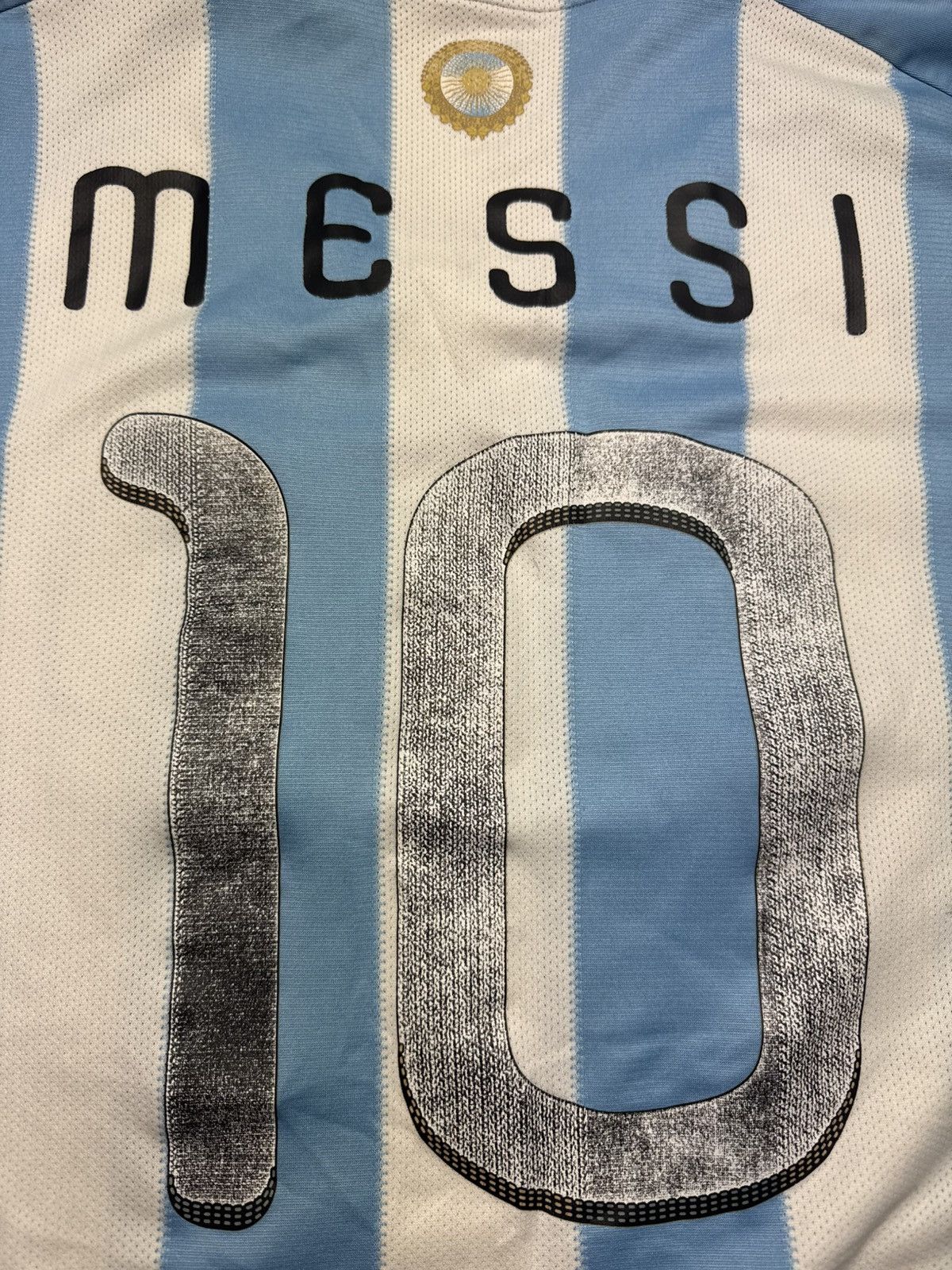 Adidas × Vintage #10 Messi Argentina Adidas Jersey 2009/10 home kit Men Xl Size US XL / EU 56 / 4 - 10 Thumbnail