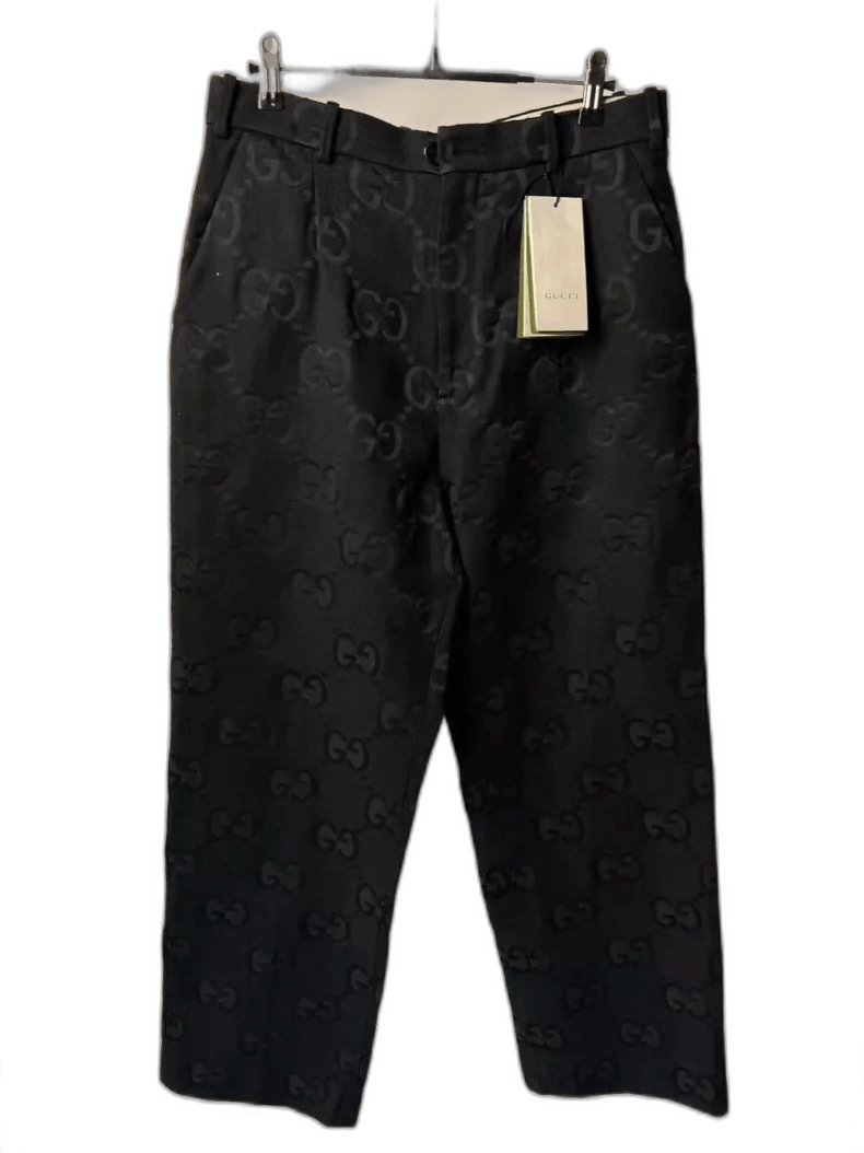 Gucci Gucci Monogram Denim Pants with Tags-2505 Size US 44 / EU 60 - 1 Thumbnail