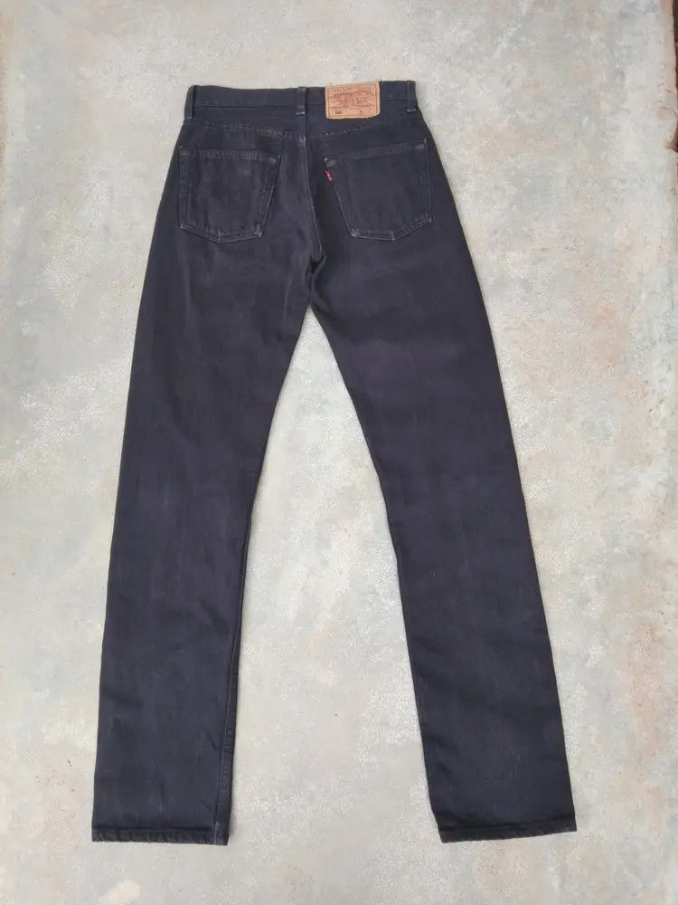 Levi's 90s Vintage Levi's 501 Made In USA Black Jeans 27x33 Size US 27 - 2 Thumbnail