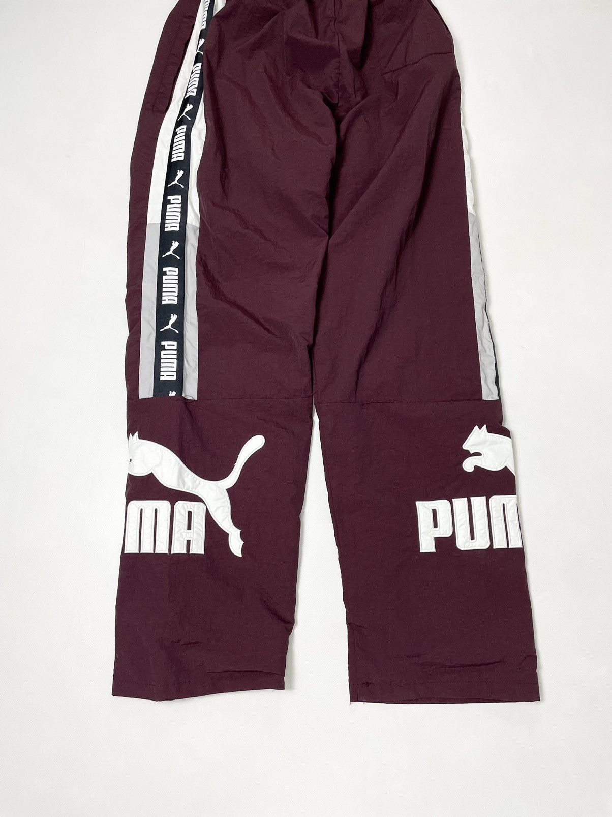 Puma Vintage 🐯 Puma big logo lampass nylon speedcat pants Size US 32 / EU 48 - 6 Thumbnail