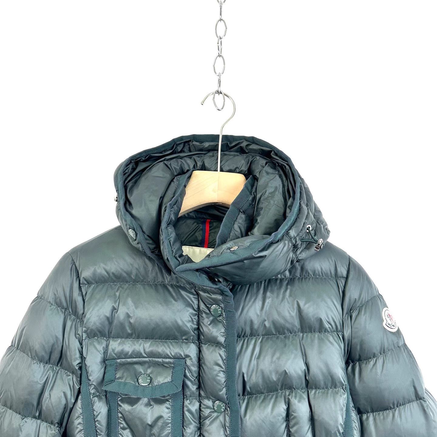 Moncler Moncler Hermine Waist-Fitted Mid-Length Down Jacket K12 Size US S / EU 44-46 / 1 - 3 Thumbnail