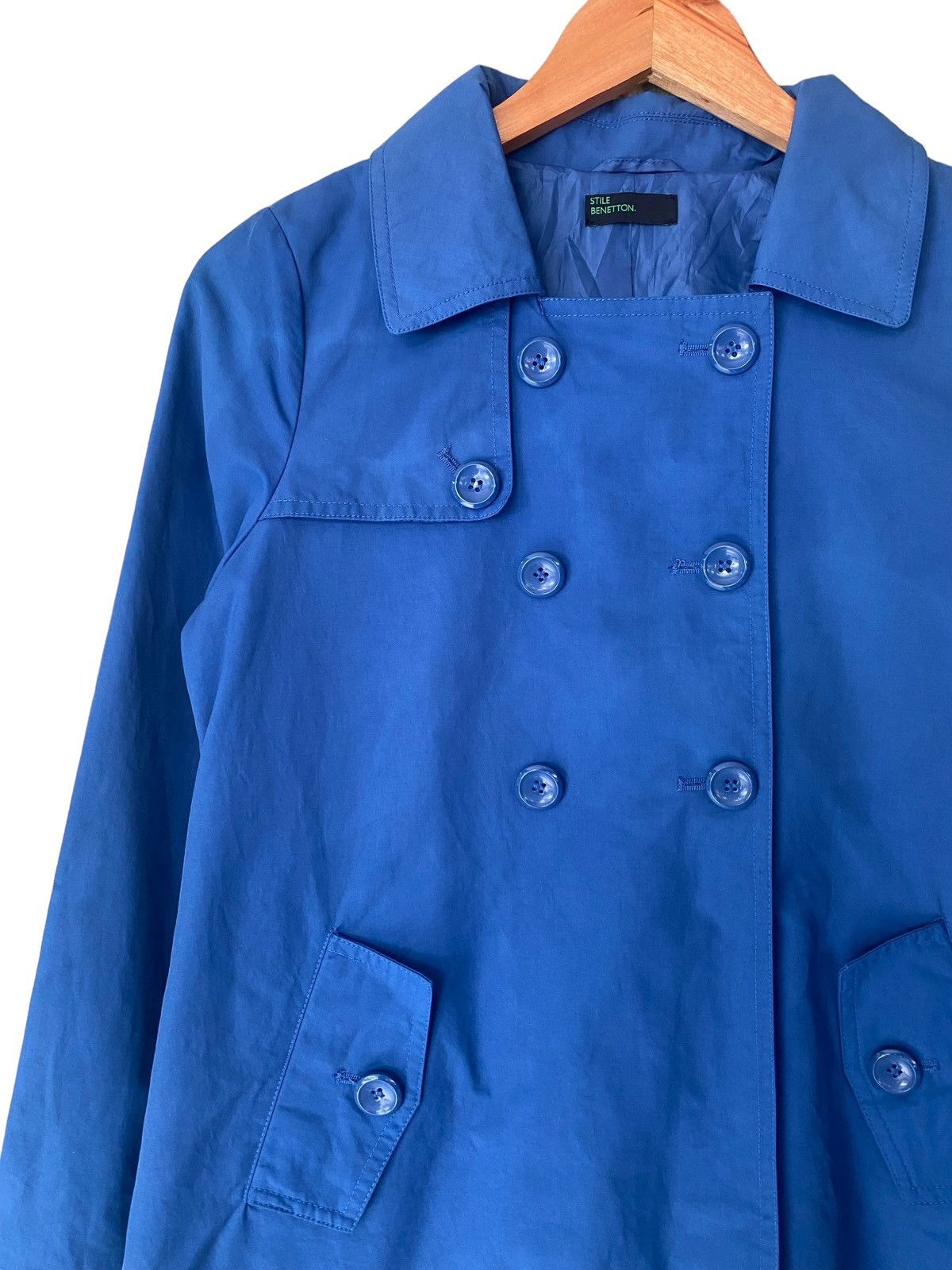 Benetton × Designer Benetton Trench Coat Size XS / US 0-2 / IT 36-38 - 3 Thumbnail