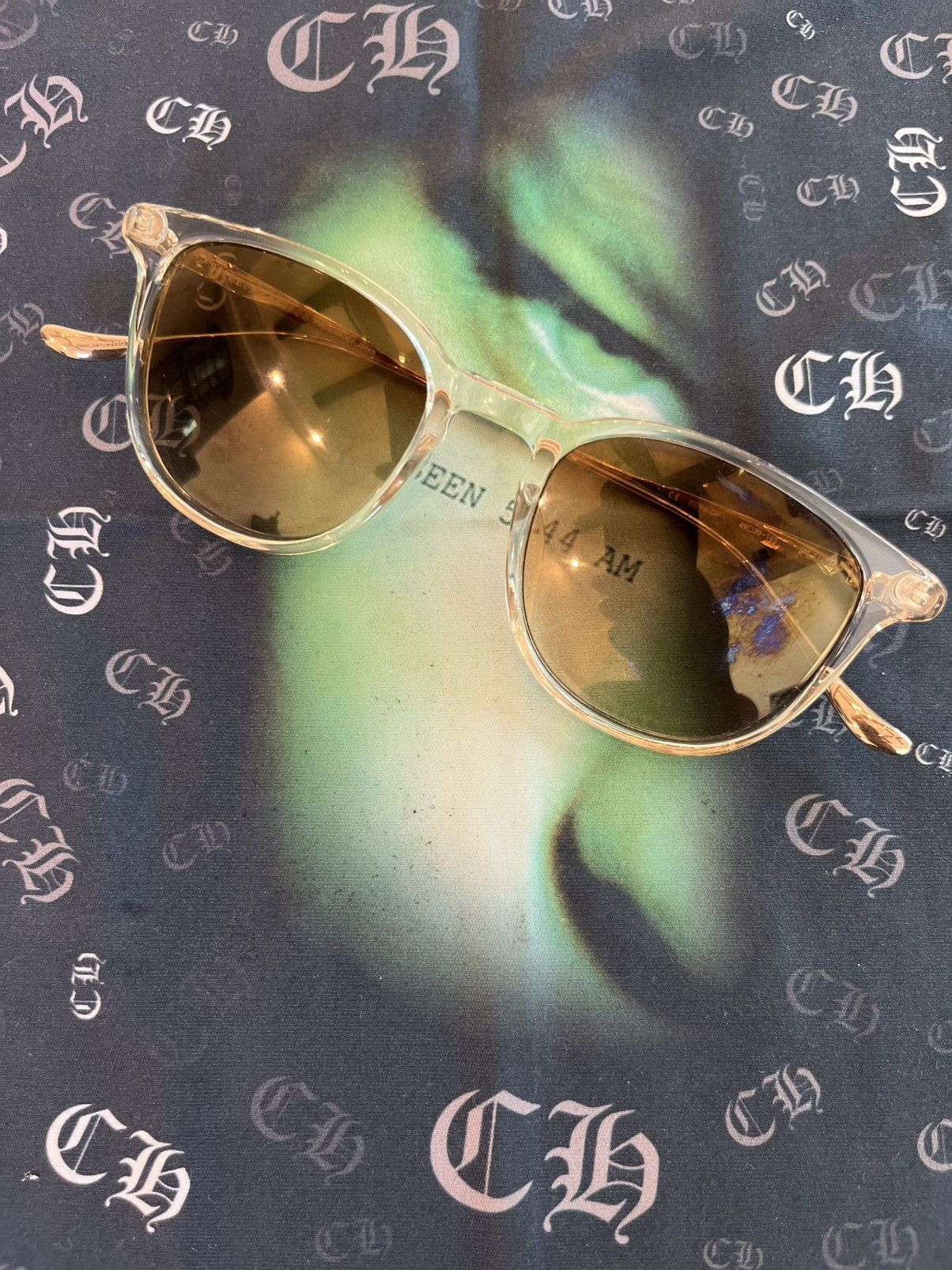 Chrome Hearts Chrome hearts gold tan shades Size ONE SIZE - 1 Thumbnail