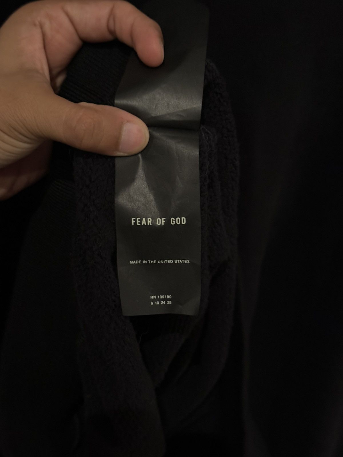 Fear of God Mainline Polo Sweatshirt Size US L / EU 52-54 / 3 - 7 Thumbnail