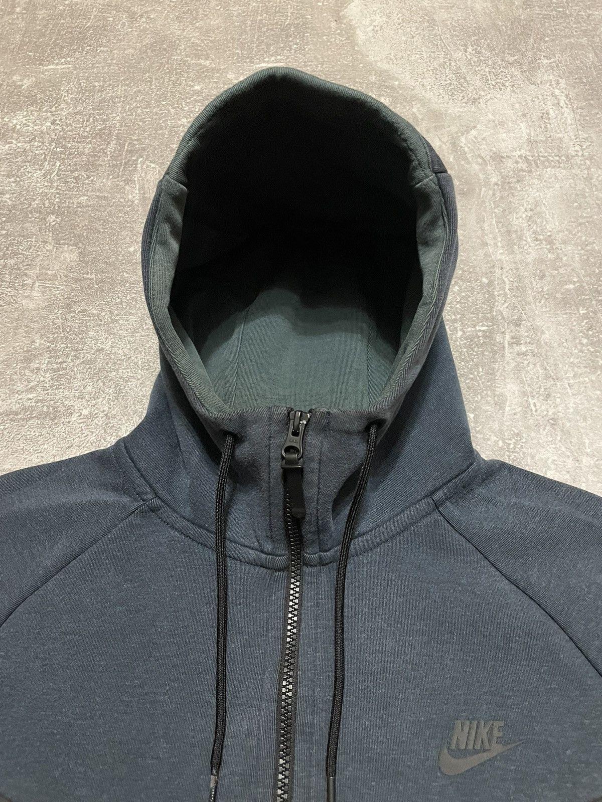 Nike × Vintage Vintage Nike Tach Fleece Zip-Up Hoodie Size US L / EU 52-54 / 3 - 8 Thumbnail