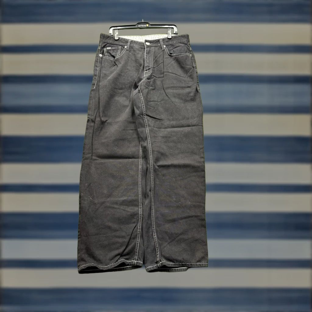 Ecko Unltd. VINTAGE Ecko Unltd. Jeans Mens 36X32 Black Denim Baggy / Loose Fit Pockets 5-Pocket Y2K Size US 36 / EU 52 - 1 Thumbnail