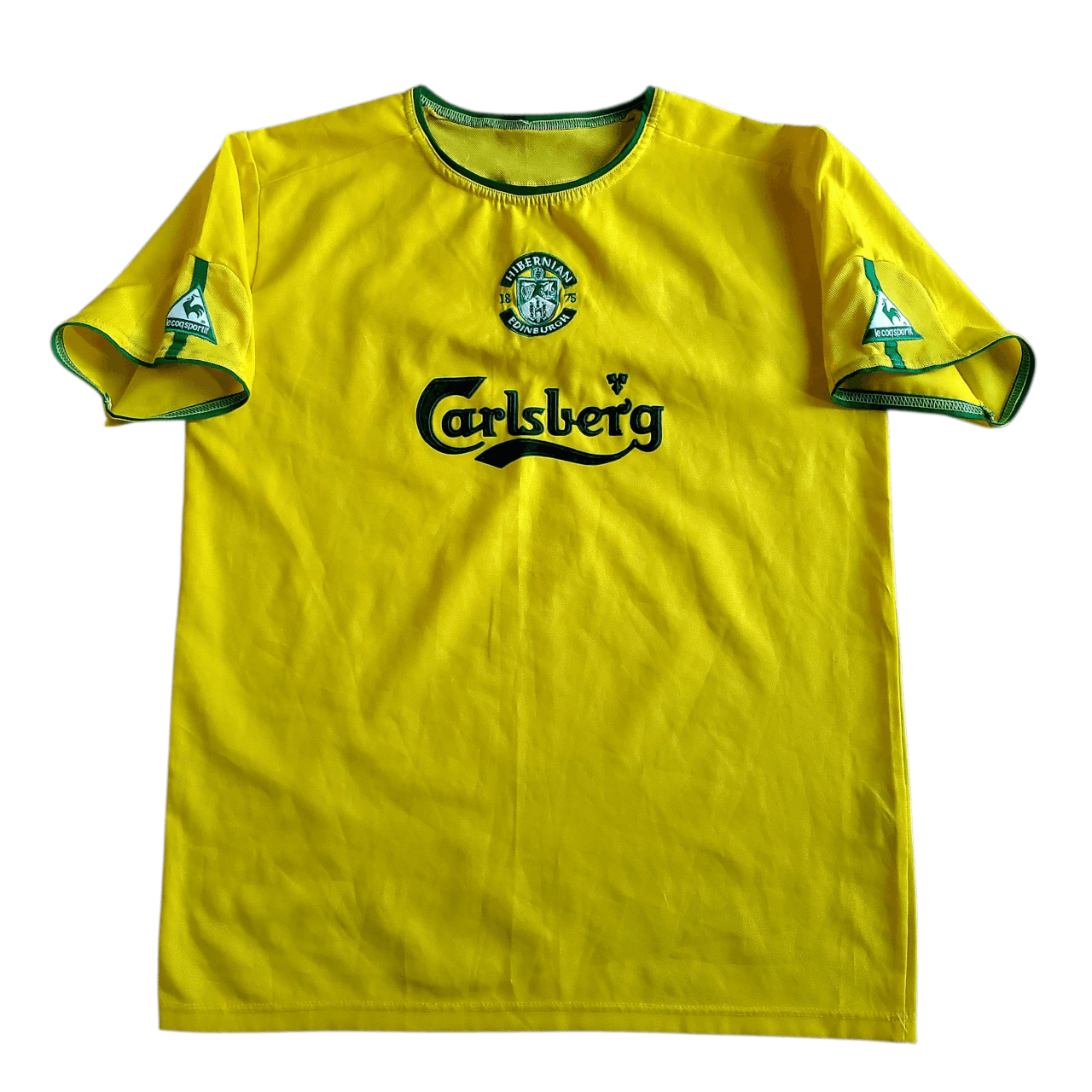 Le Coq Sportif Jersey Hibernian FC 2003/04 Away Vintage Lecoq Sportif Size US S / EU 44-46 / 1 - 1 Thumbnail