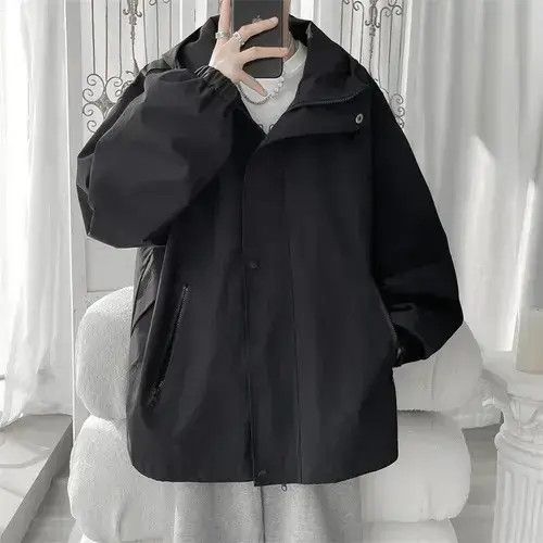 Other Jacket Bomber Windbreakers Zipper Coat Casual Sportswear Size US L / EU 52-54 / 3 - 3 Thumbnail