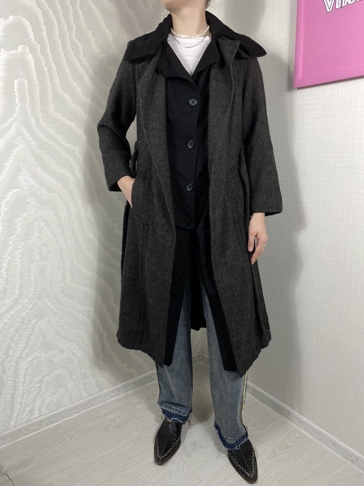 Rick Owens × Vintage Olmar & Mirta Anthracite Coat Size S / US 4 / IT 40 - 1 Thumbnail