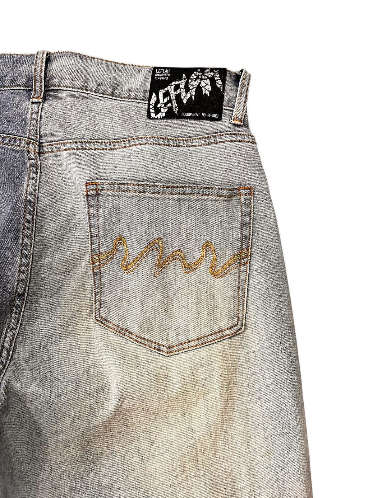 Japanese Brand LEFLAH BAGGY JEANS JAPANESE BRAND Size US 36 / EU 52 - 8 Thumbnail
