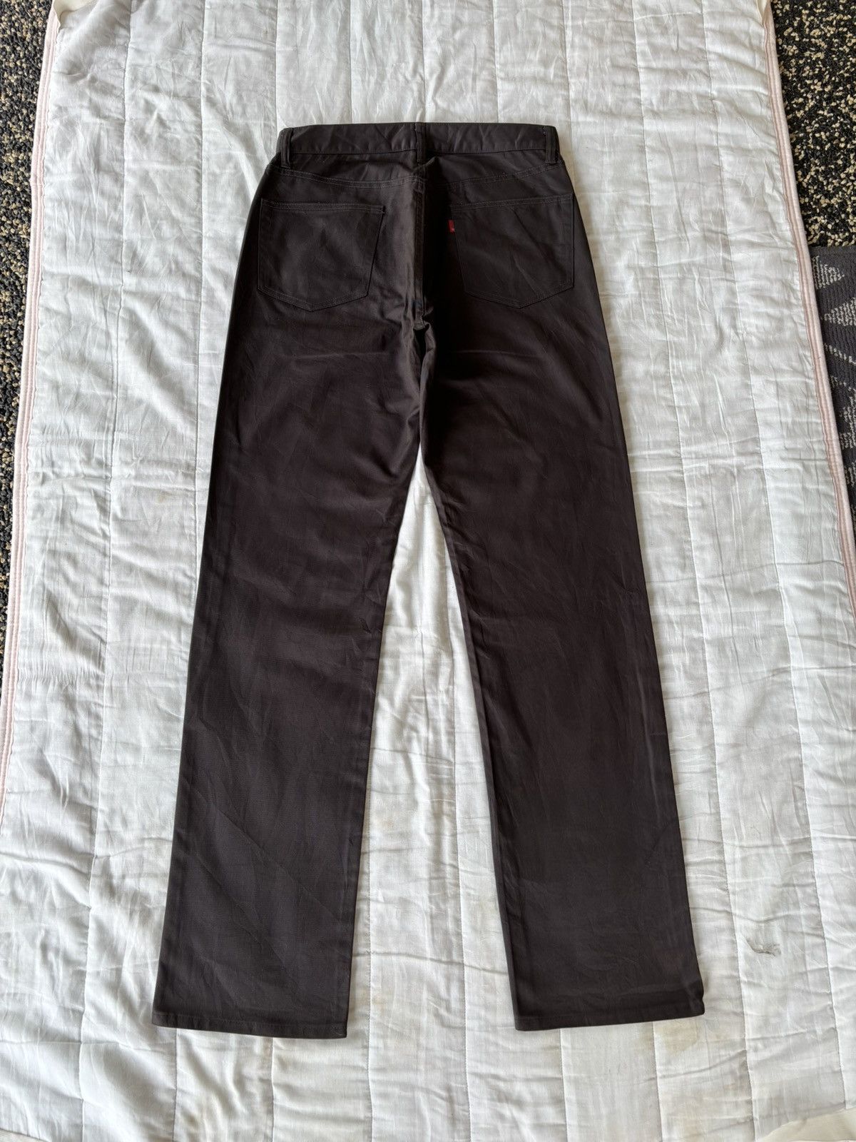 Helmut Lang Vintage Waxed Trouser Helmut Lang Style By Point Standard Size US 30 / EU 46 - 8 Thumbnail