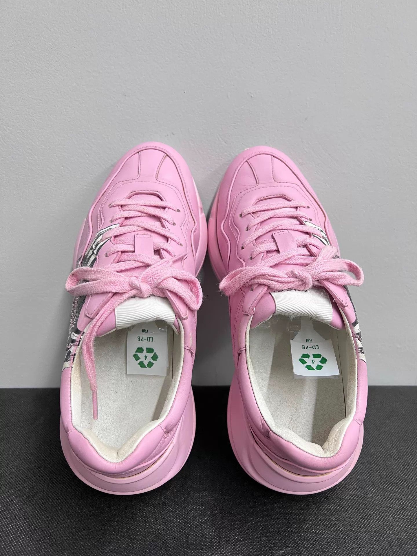 Gucci Gucci Rhyton Mystic Cat Pink Cat Print Sneakers 37 Size US 6 / IT 36 - 4 Thumbnail