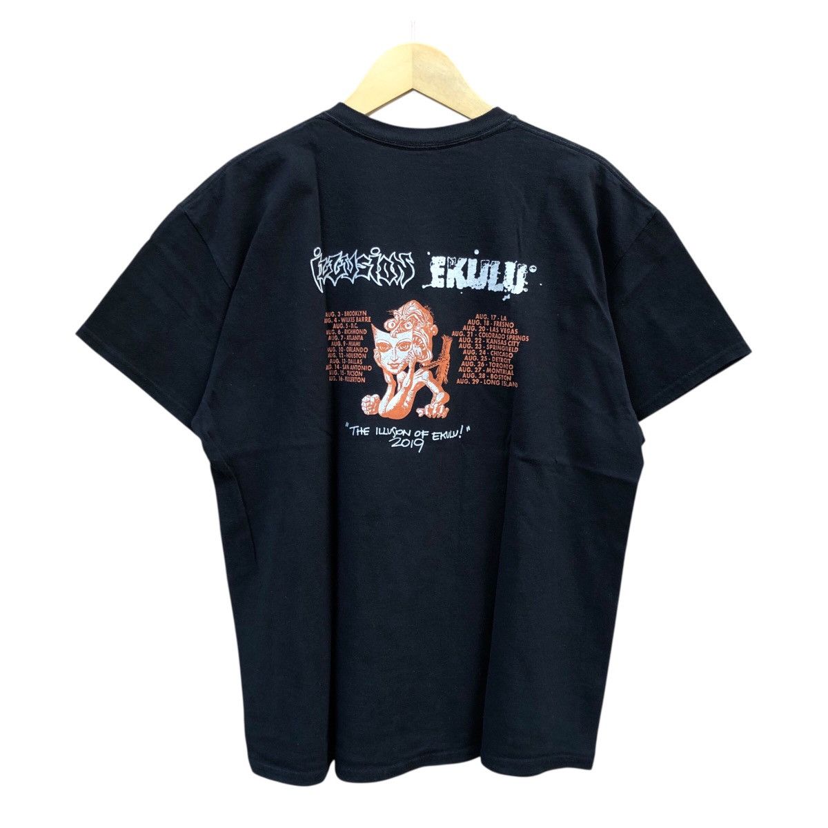 Band Tees ILUSION of EKULU Band Tour Tee Size US L / EU 52-54 / 3 - 1 Thumbnail