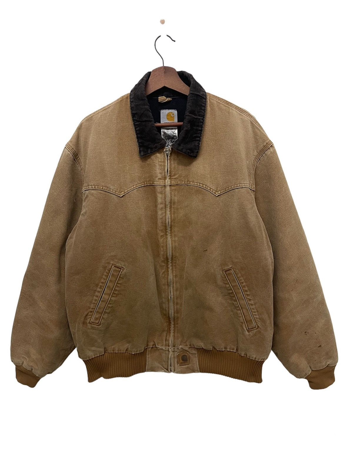 Carhartt VINTAGE CARHARTT JACKET WESTERN DESIGN DUCK CANVAS Size US L / EU 52-54 / 3 - 1 Thumbnail